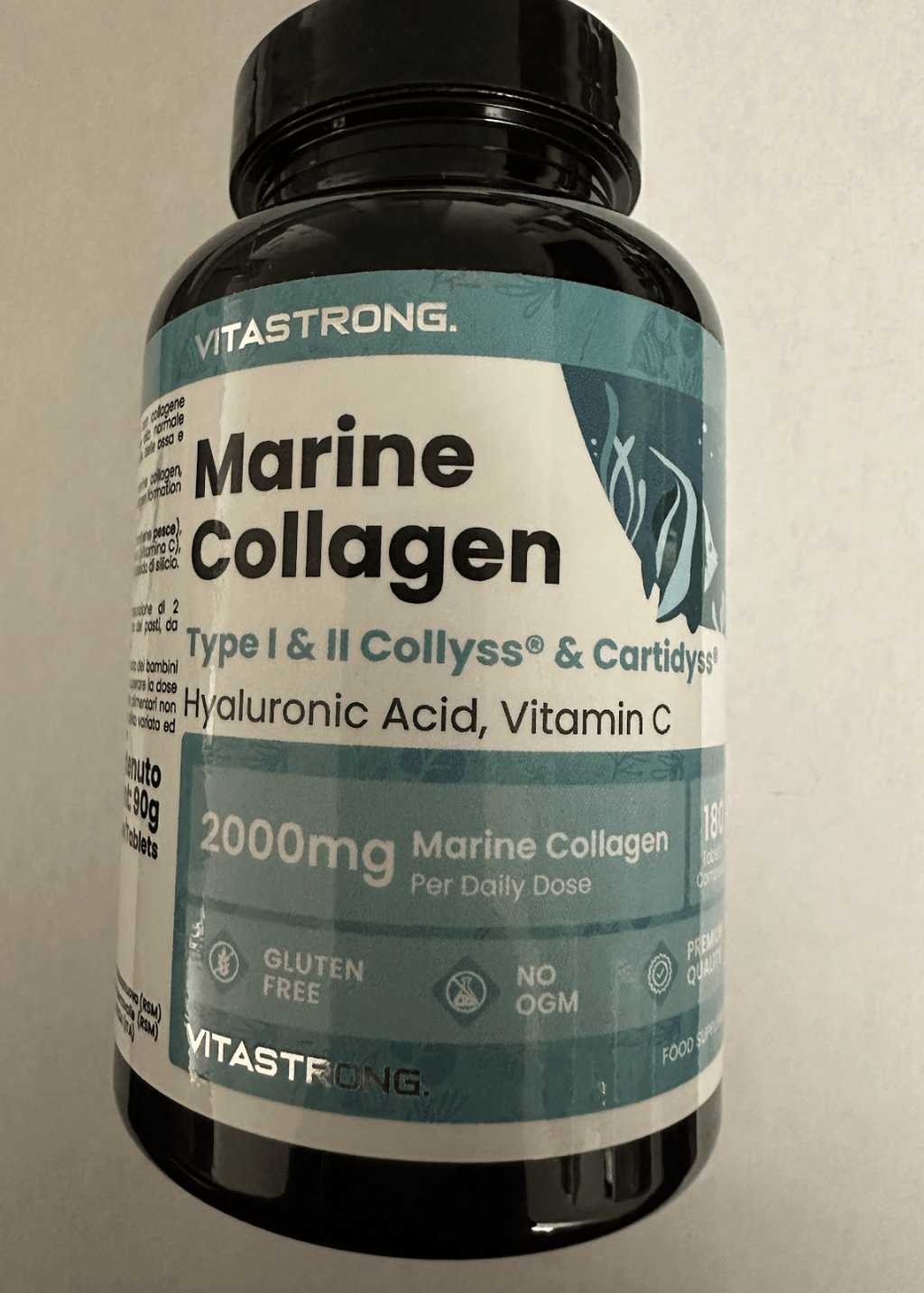 Vitamin-C-Präparat, hydrolysiertes Kollagen Typ 1 & 2 für Pflege zu Hause und Alltag – Detailansicht 4