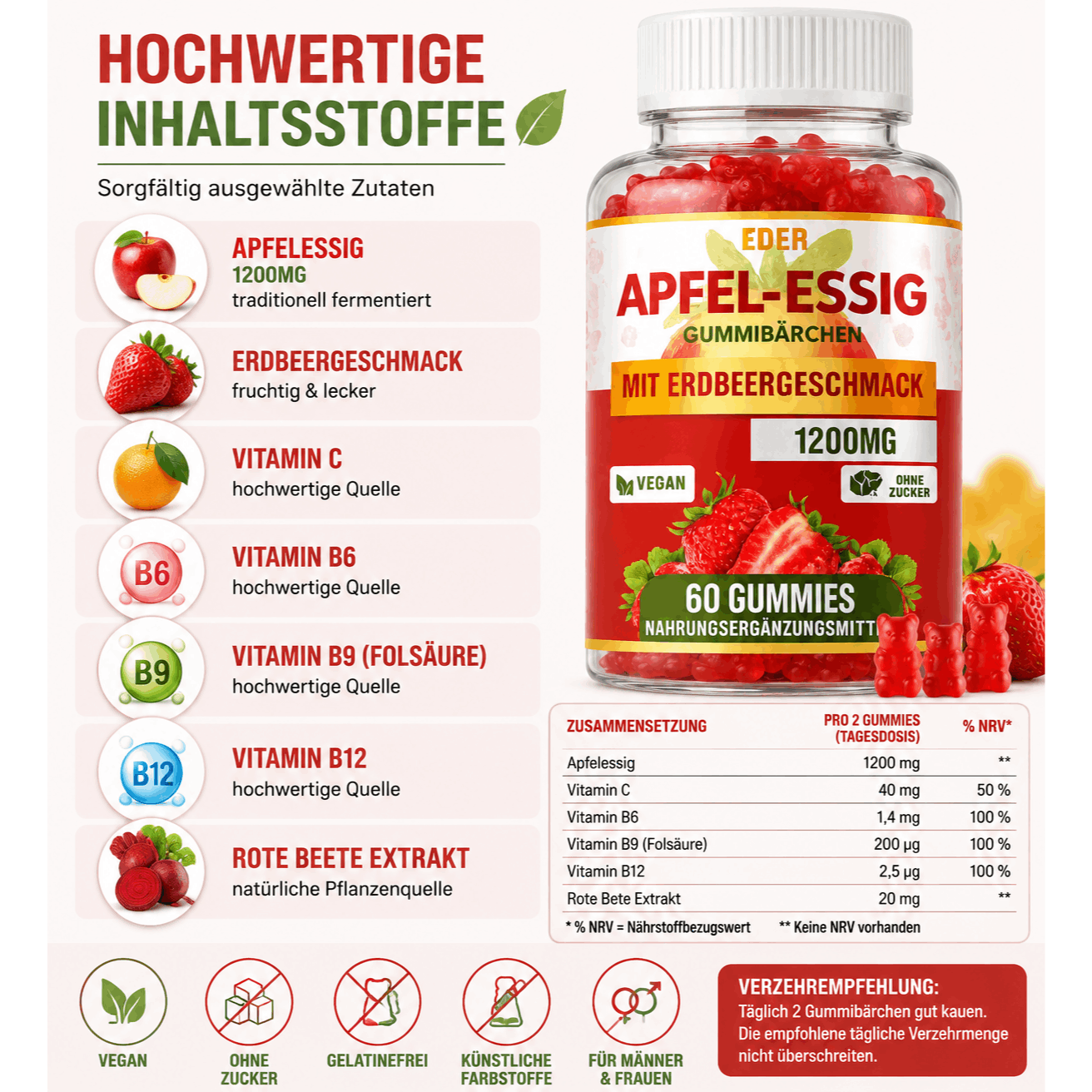 Vitamin-C-Präparat, Packung 1 für Männer und Frauen – Detailansicht 2