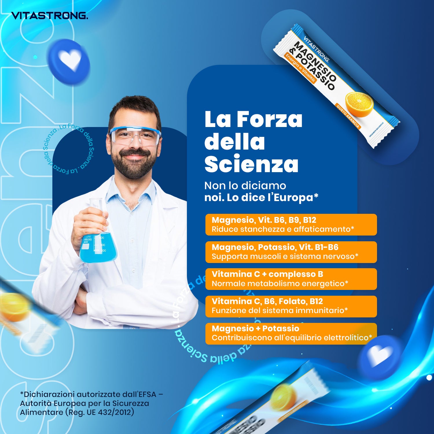 Vitamin-C-Präparat, Vitastrong Magnesium und Kalium Formel 10-in-1 für Pflege zu Hause und Alltag – Detailansicht 4