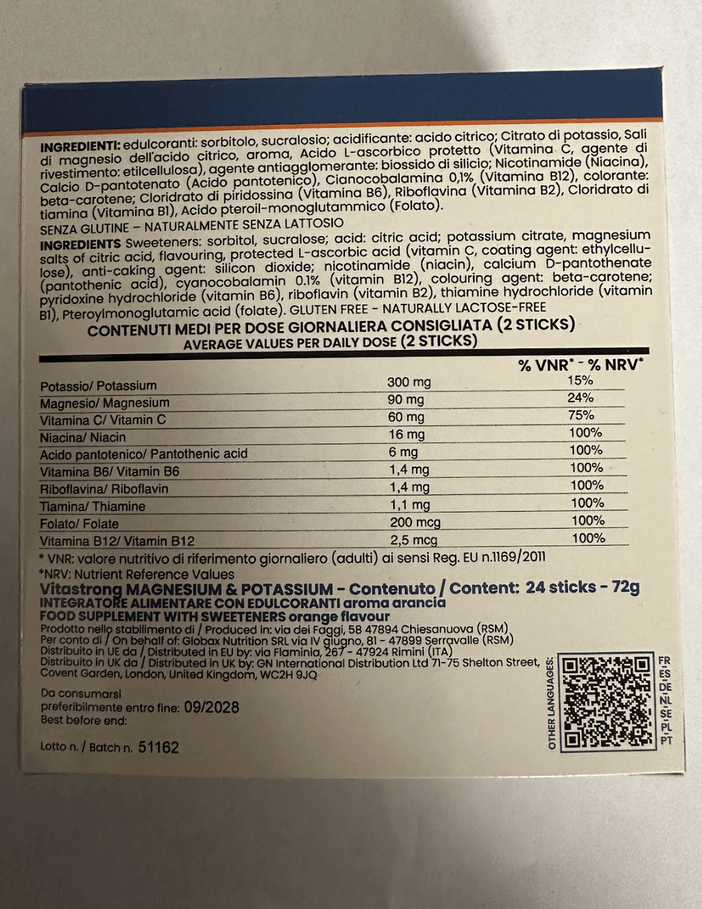 Vitamin-C-Präparat, Vitastrong Magnesium und Kalium Formel 10-in-1 für Pflege zu Hause und Alltag – Detailansicht 10
