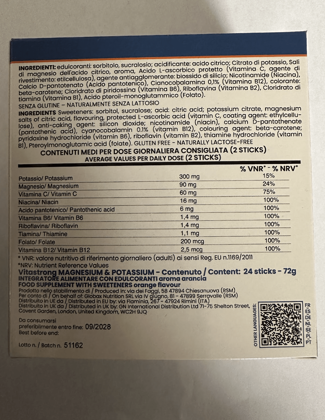 Vitamin-C-Präparat, Vitastrong Magnesium und Kalium Formel 10-in-1 für Pflege zu Hause und Alltag – Detailansicht 10