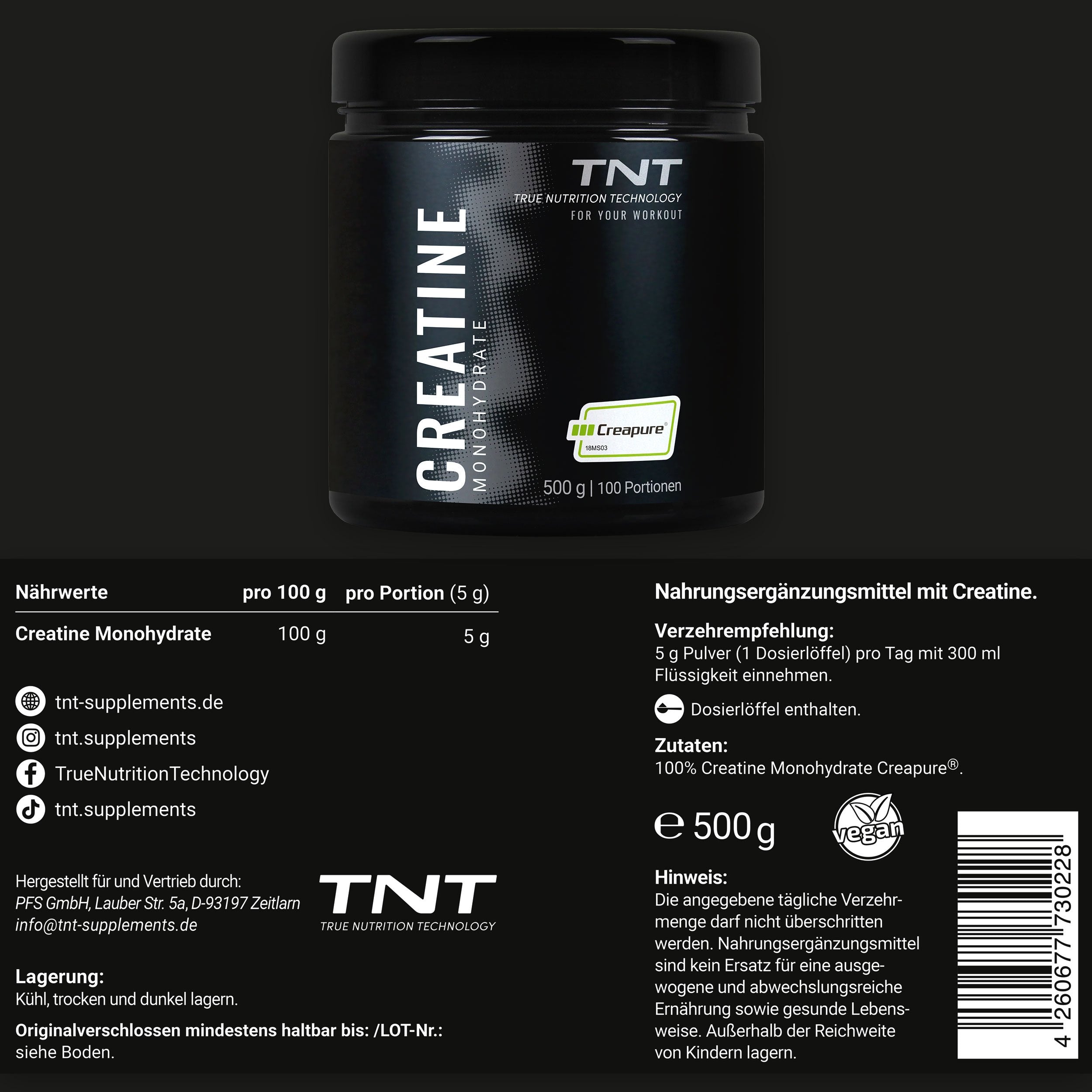 Vitamine & Nahrungsergänzungsmittel, 1000 g für Pflege zu Hause und Alltag – Detailansicht 6