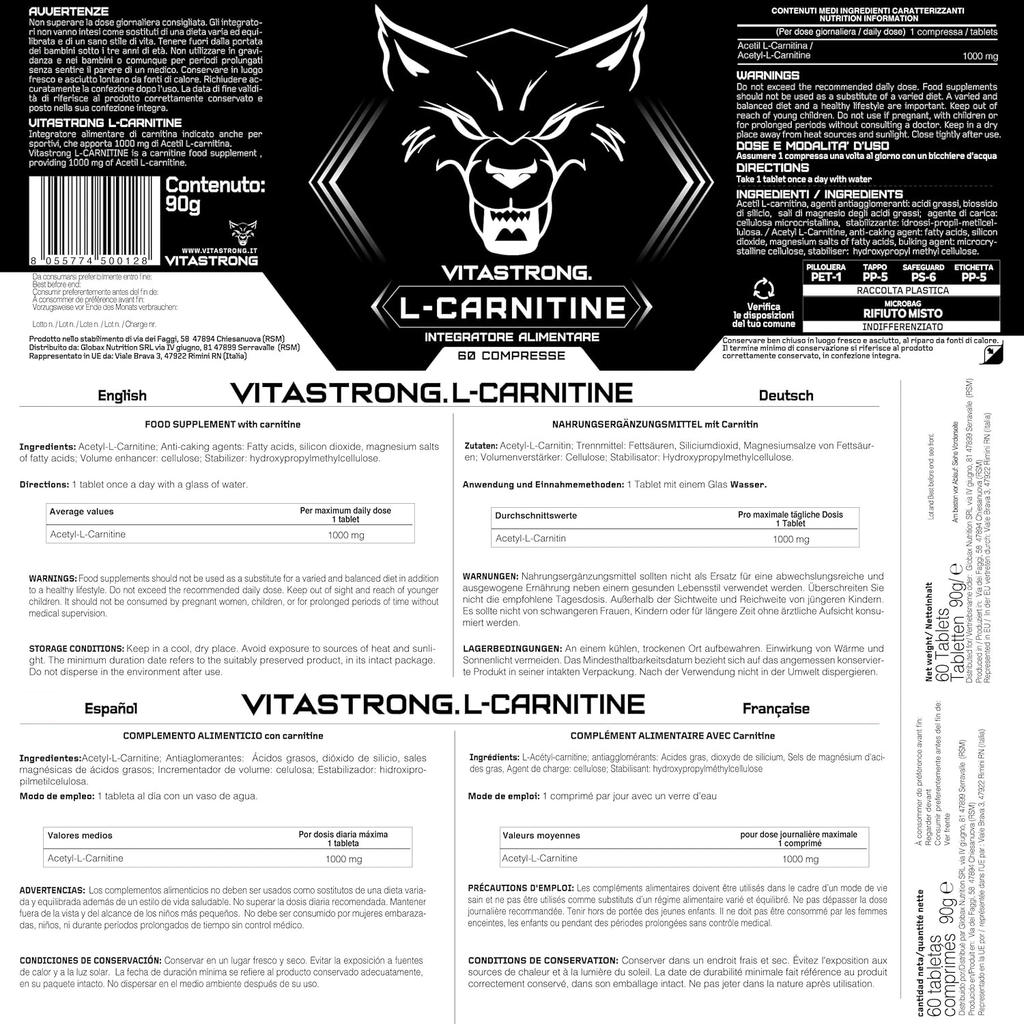 Vitastrong L-Carnitin für Fahrzeug und unterwegs – Detailansicht 2