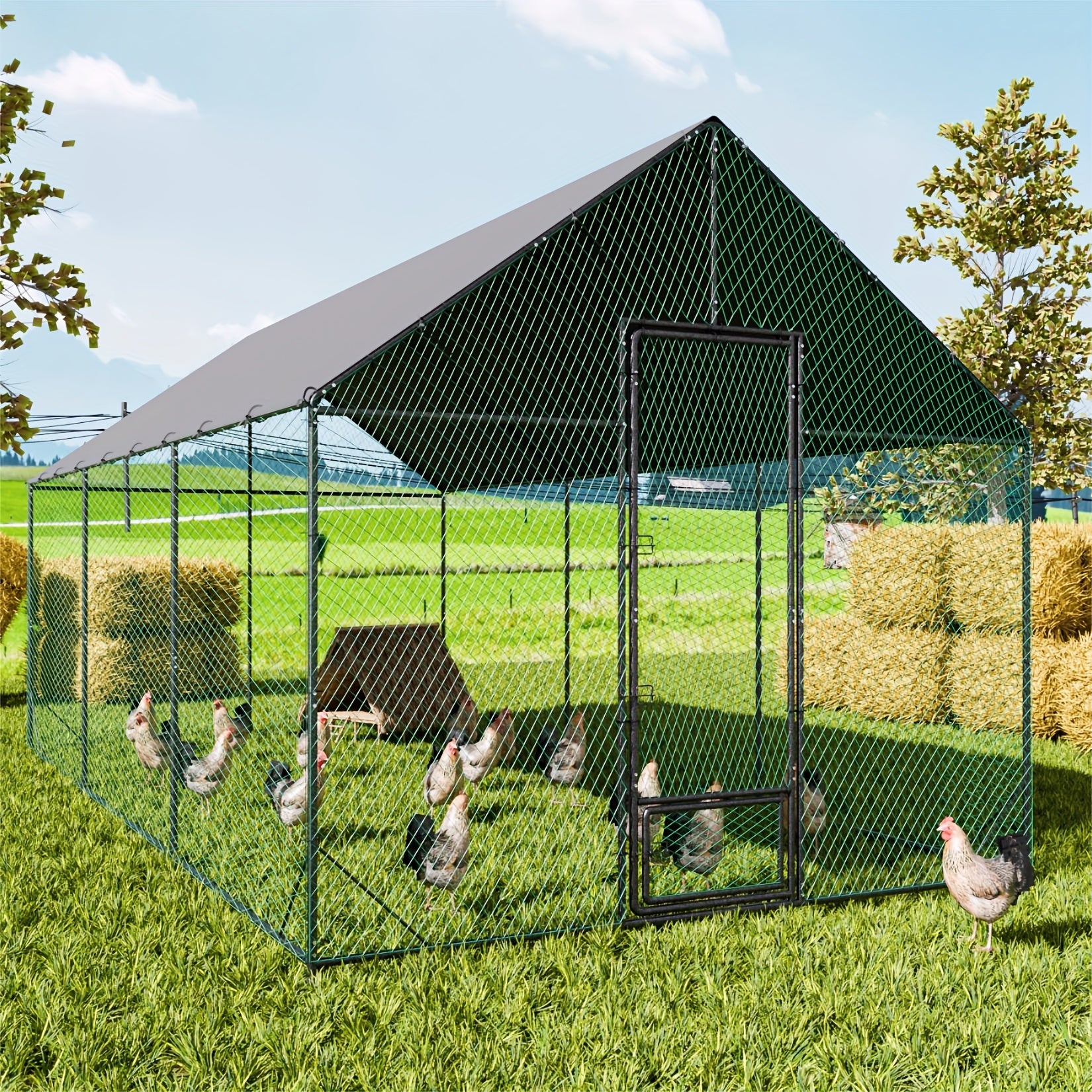 Vogelhaus für den Außenbereich, XL für den Außenbereich mit großem und die Aufzucht von Vögeln Kaninchen – Hauptansicht