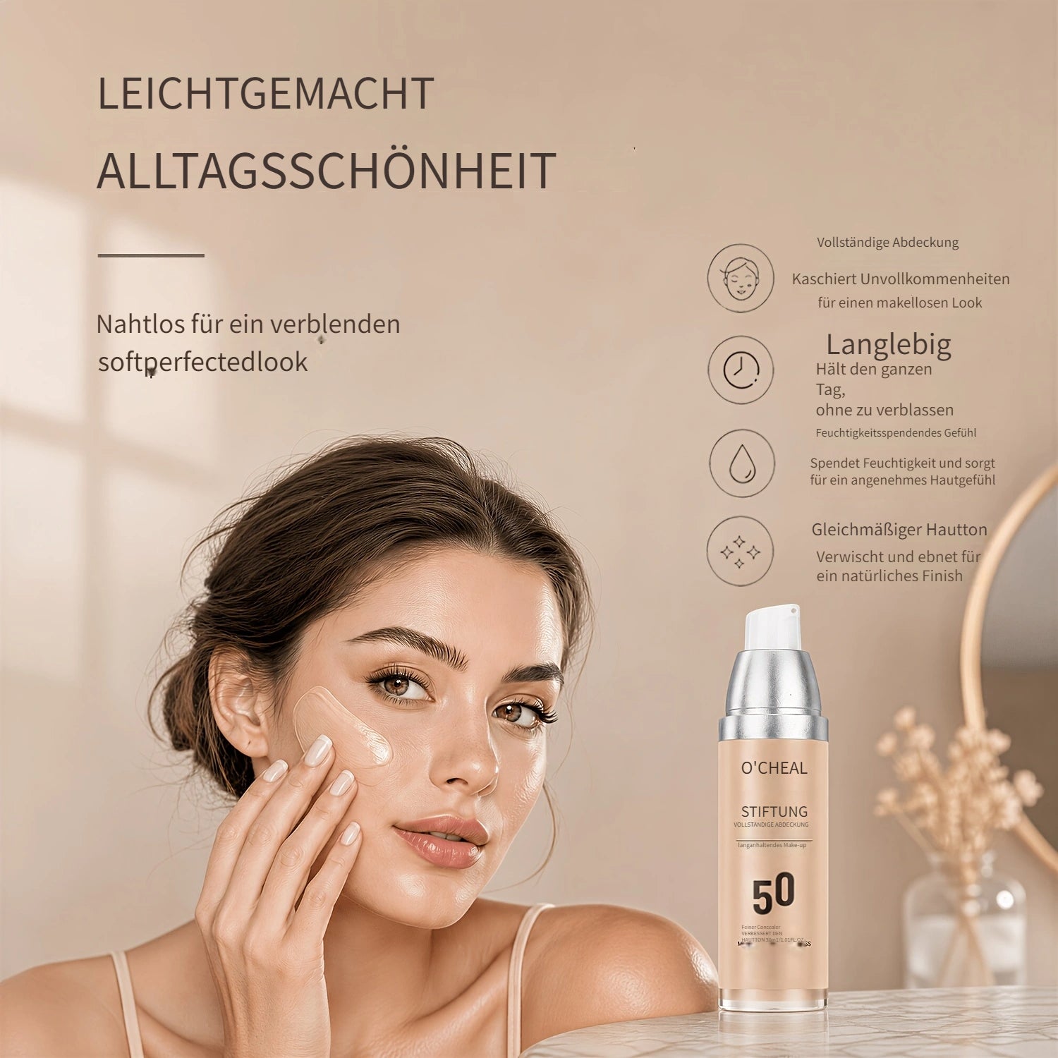 Vollgesichts-Make-up-Set (mit Werkzeugen), 5St für Fahrzeug – Detailansicht 7