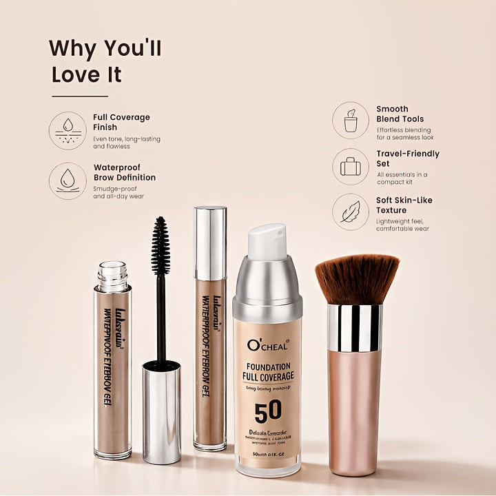 Vollgesichts-Make-up-Set (mit Werkzeugen), 5St für Fahrzeug – Detailansicht 10