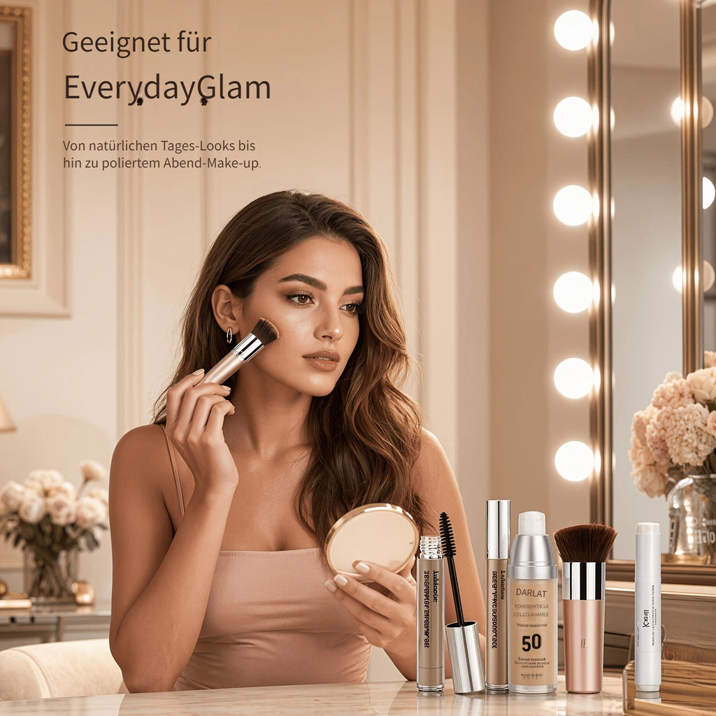 Vollgesichts-Make-up-Set (mit Werkzeugen), 5St für unterwegs und Fahrzeug – Detailansicht 9