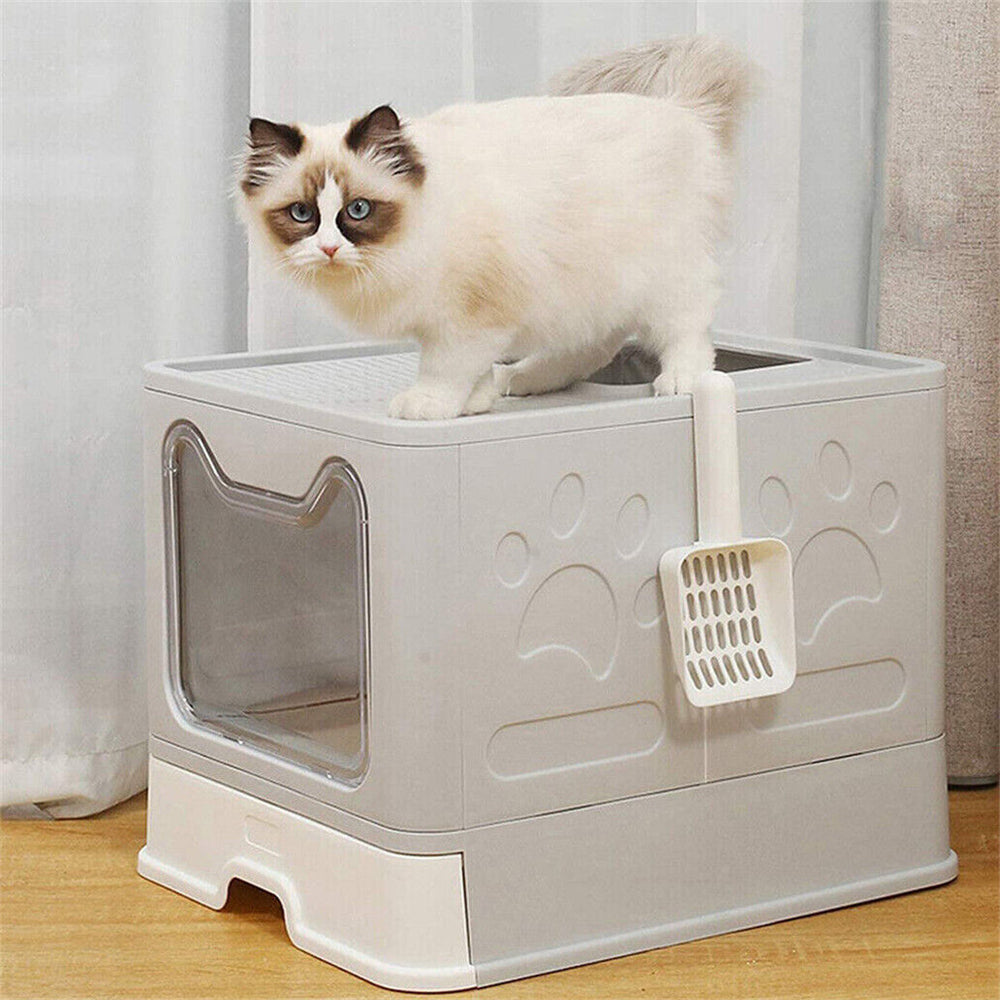 Vollständig abgedeckte Katzenlitterbox, 10 kg für Haustiere und Zuhause – Detailansicht 4
