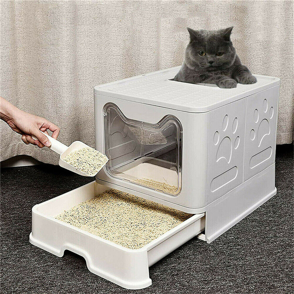 Vollständig abgedeckte Katzenlitterbox, 10 kg für Haustiere und Zuhause – Detailansicht 8