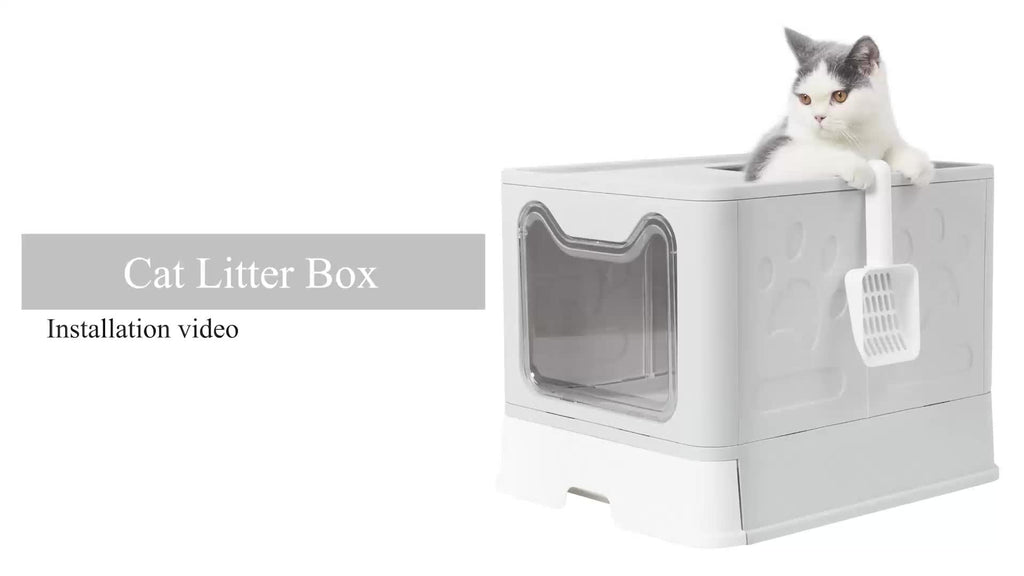 Vollständig abgedeckte Katzenlitterbox, 10 kg für Haustiere und Zuhause – Detailansicht 11