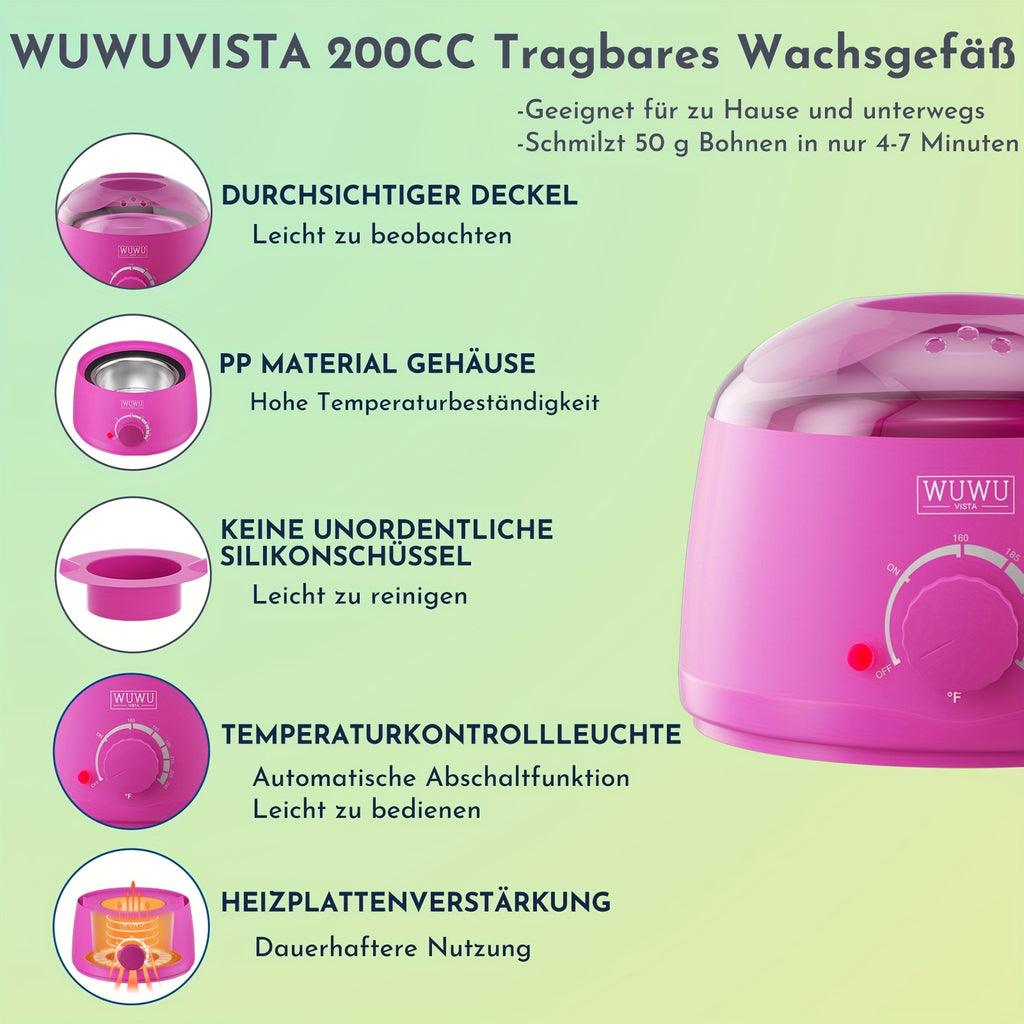 Wachs-Set, Lila für Männer und Frauen – Detailansicht 4