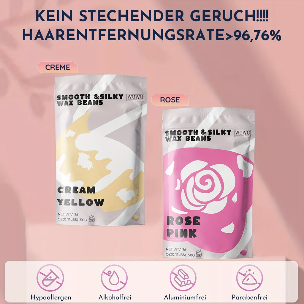 Wachs-Set, Schwarz für Frauen – Detailansicht 2