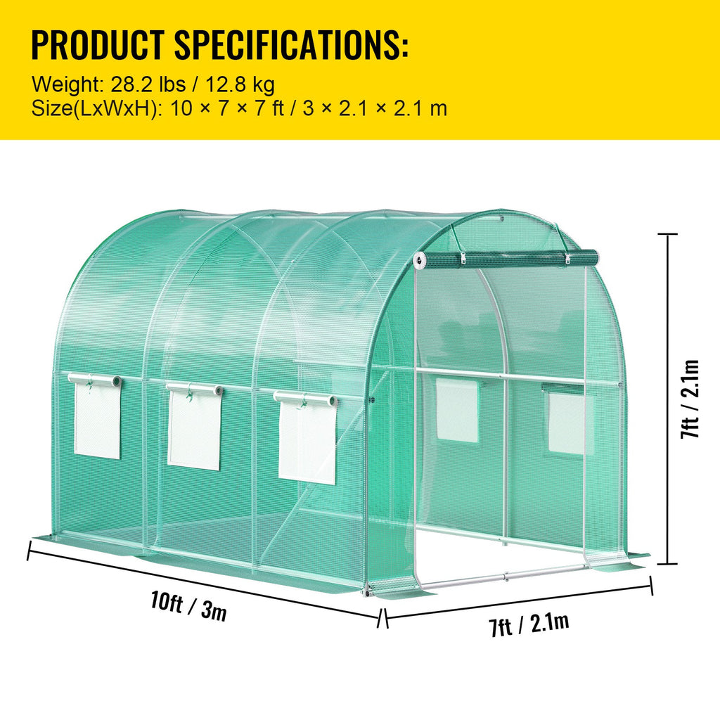 Walk-in Tunnel Gewächshaus, 12700g für Alltag und Zuhause – Detailansicht 8