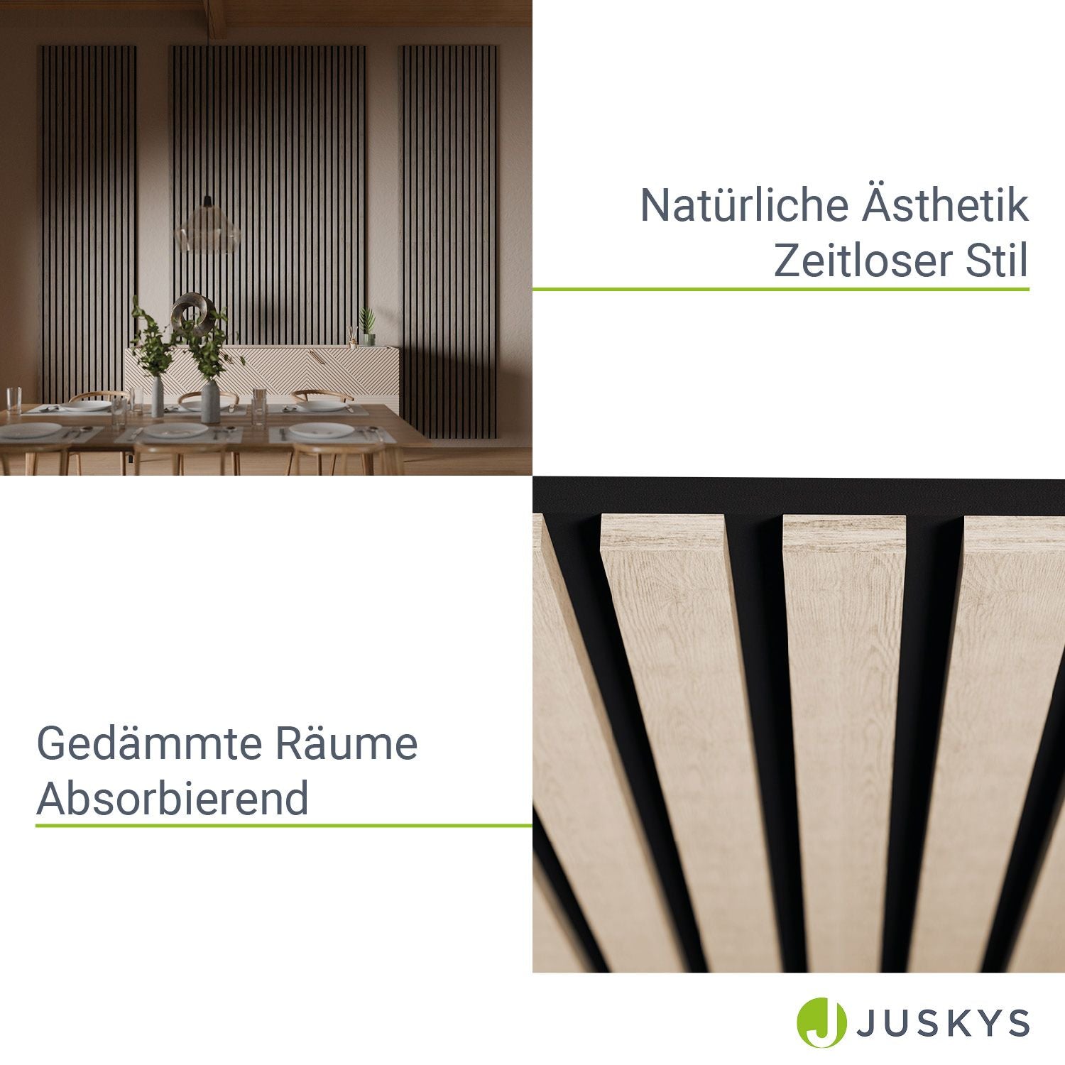 Wandpaneele, Eiche Natur Hell für Wohnbereich und Alltag – Detailansicht 4