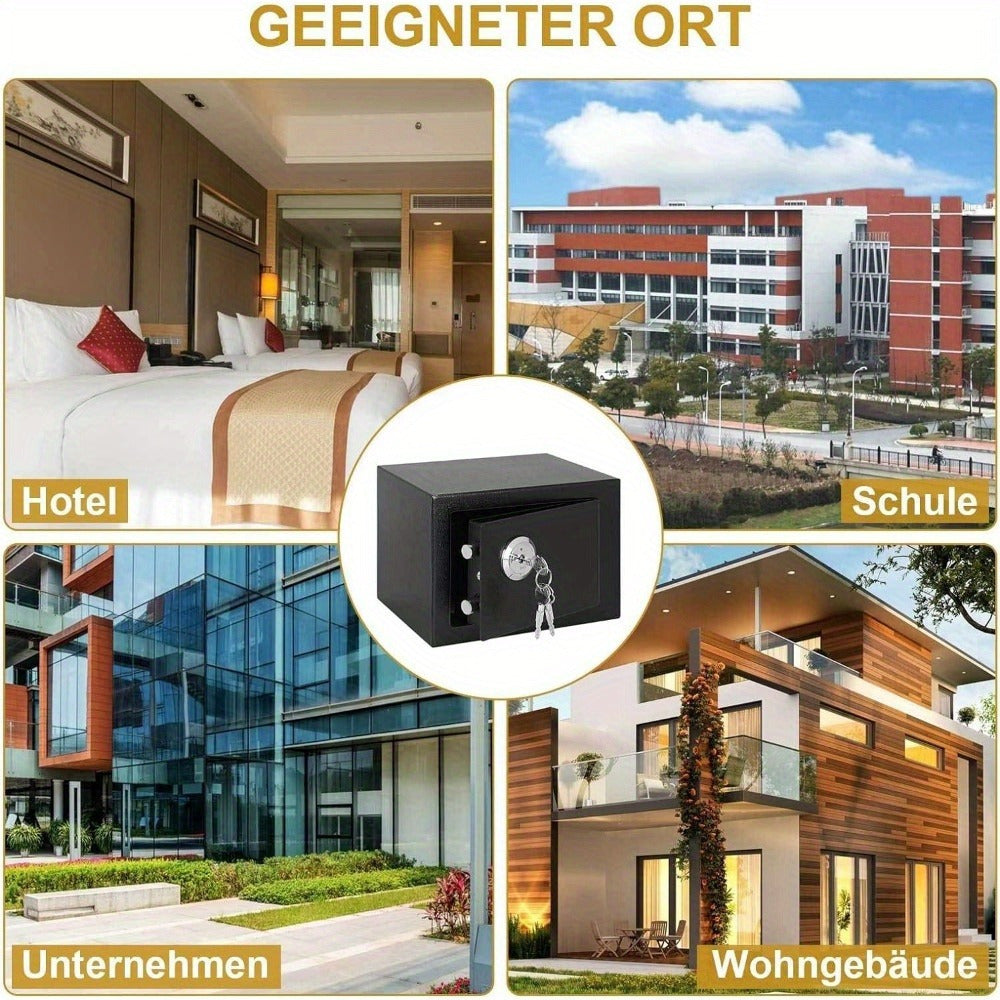 Wandtresor, 6,4 l für Dokumente und Alltag – Detailansicht 9