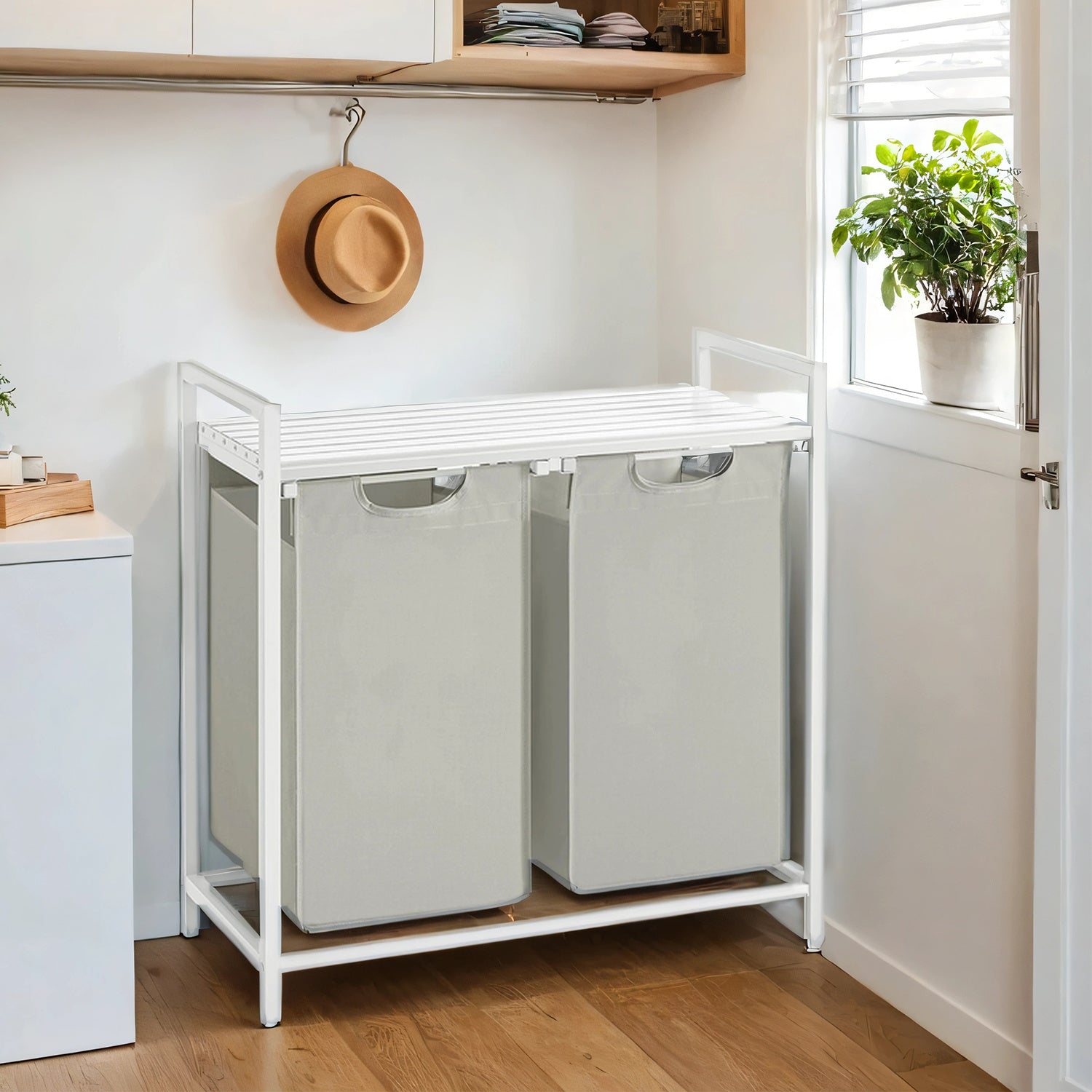 Wäschekorb, 2 x 46 für Zuhause und Alltag – Detailansicht 15