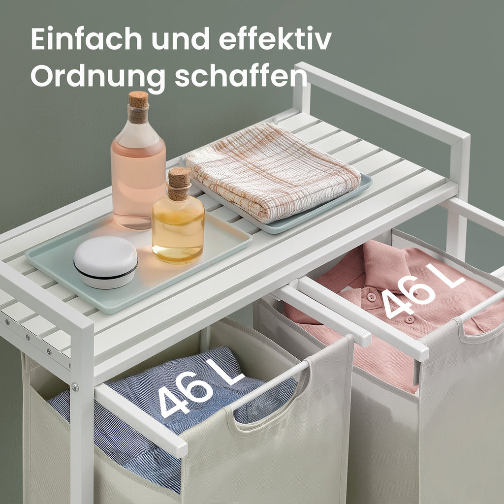 Wäschekorb, 46 L für Alltag – Detailansicht 16