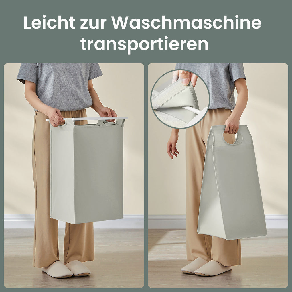 Wäschekorb, faltbar für Alltag und Zuhause – Detailansicht 32