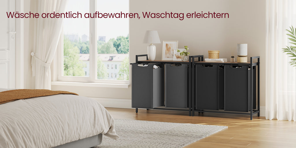 Wäschekorb, faltbar für Alltag und Zuhause – Detailansicht 33