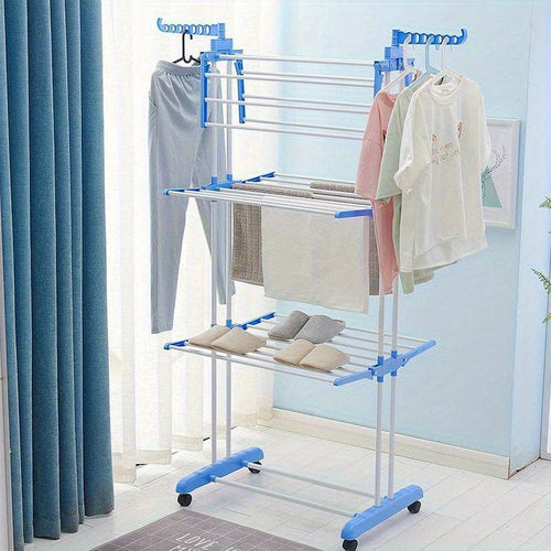 Wäscheständer, Grau für Zuhause und Vorratsraum – Detailansicht 2