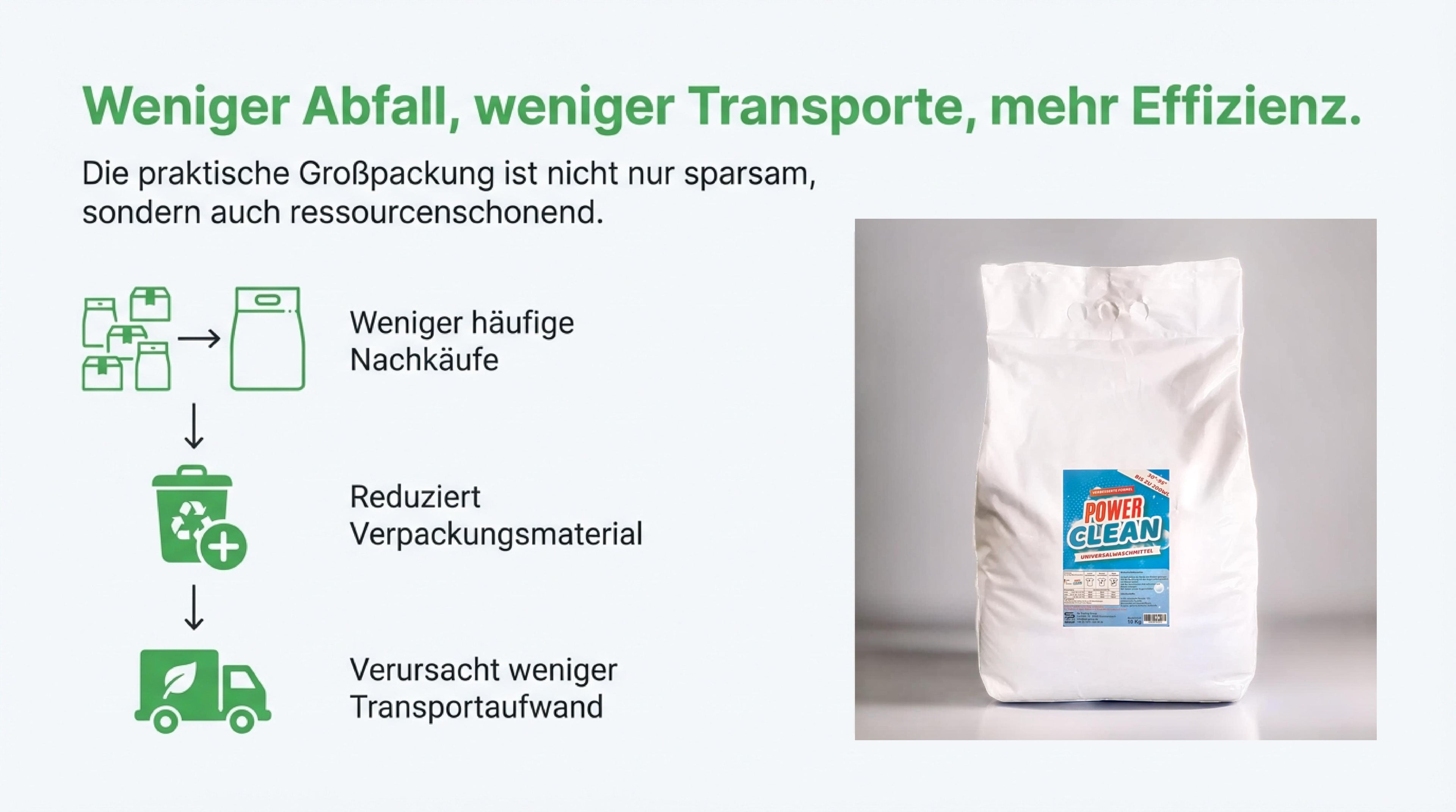Waschmittel, 10 kg für Alltag und Zuhause – Detailansicht 20