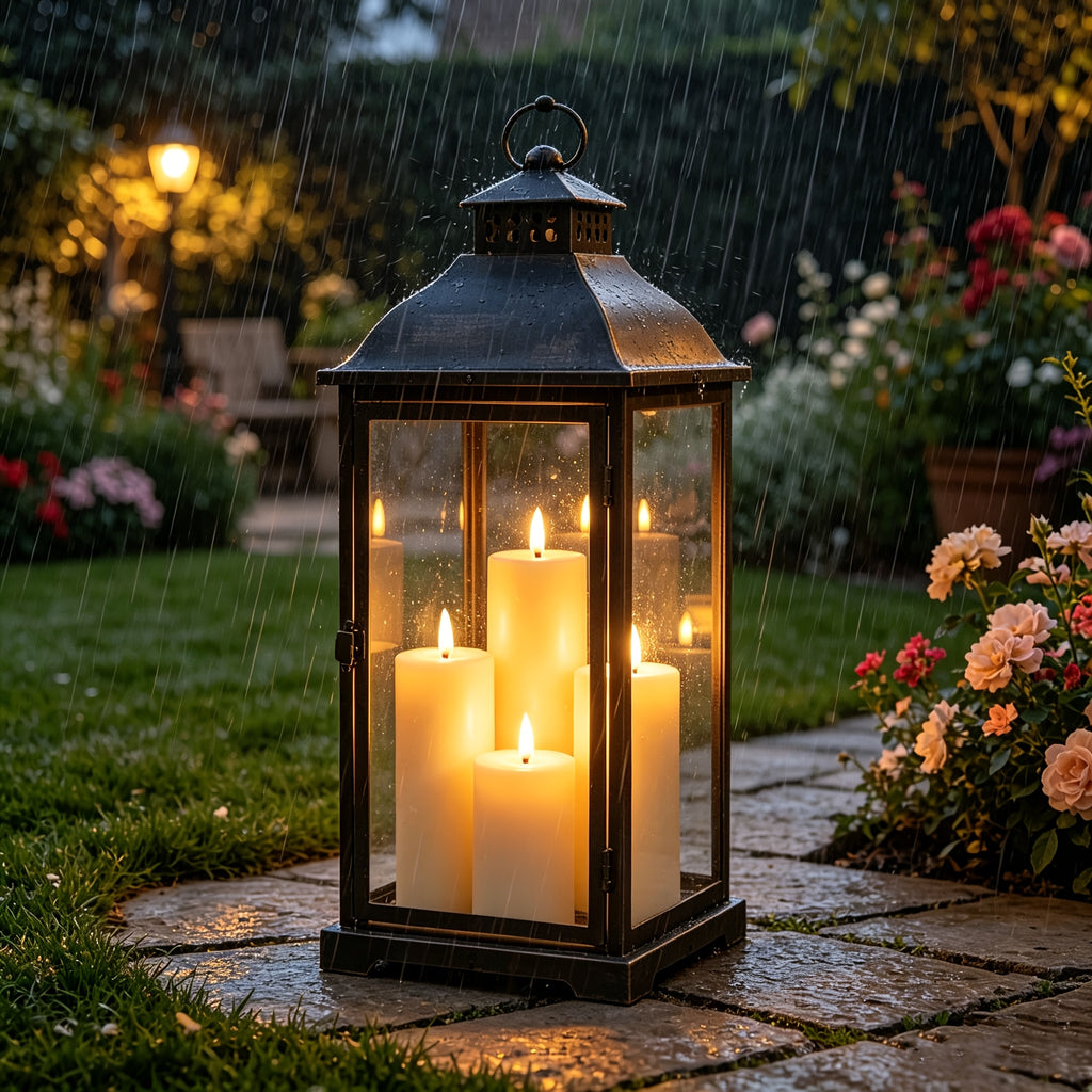 Wasserdichte Outdoor-Kerzen, LED-Beleuchtung für Schlafzimmer und Bett – Detailansicht 13