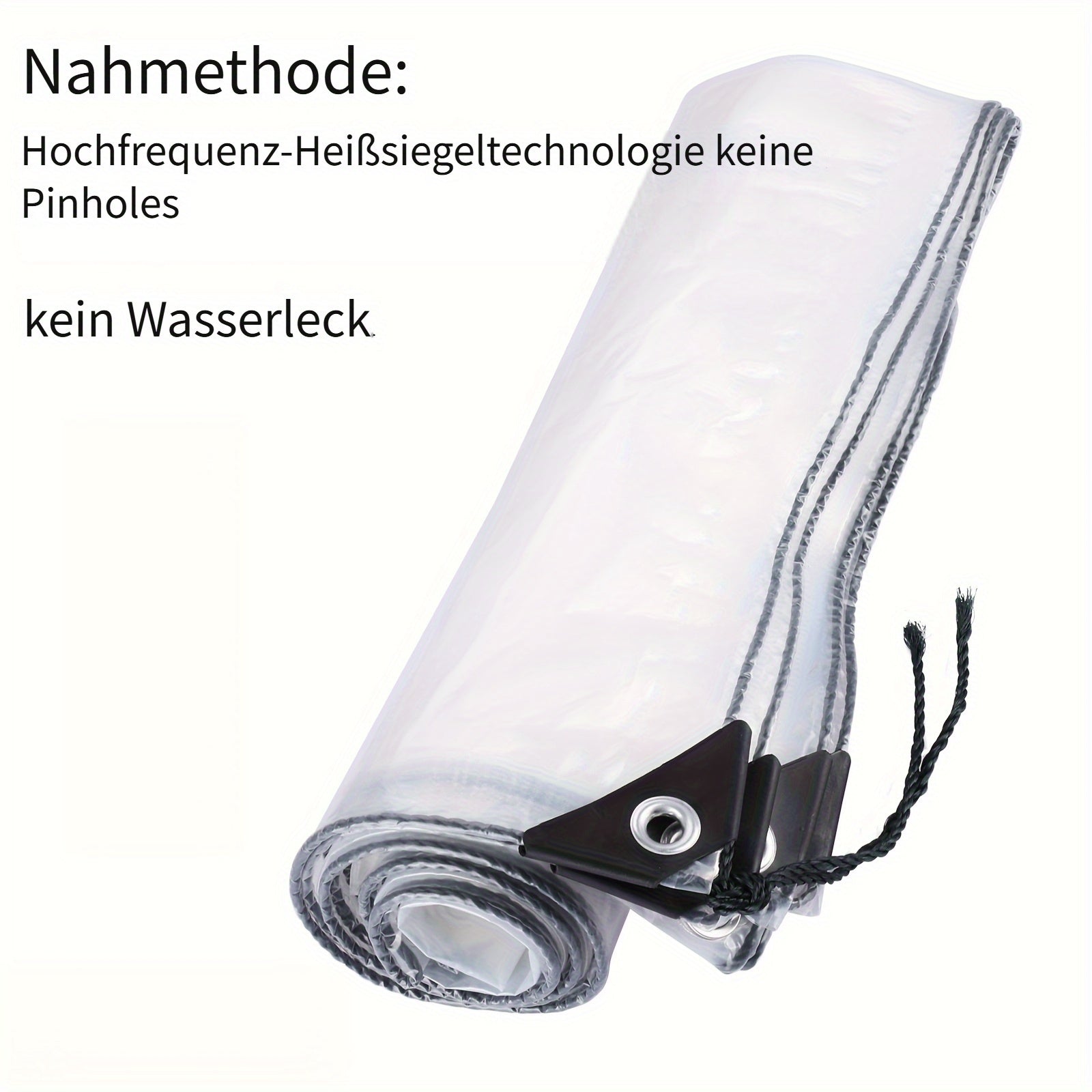 wasserdichte PE-Schutzplane, 1 Stück für Garten und Terrasse – Detailansicht 5