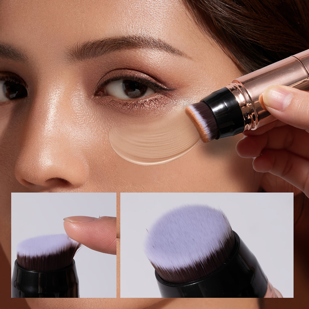 Wasserfester Dual-Endes Pinsel Roségoldener für Haustiere und Zuhause – Detailansicht 2