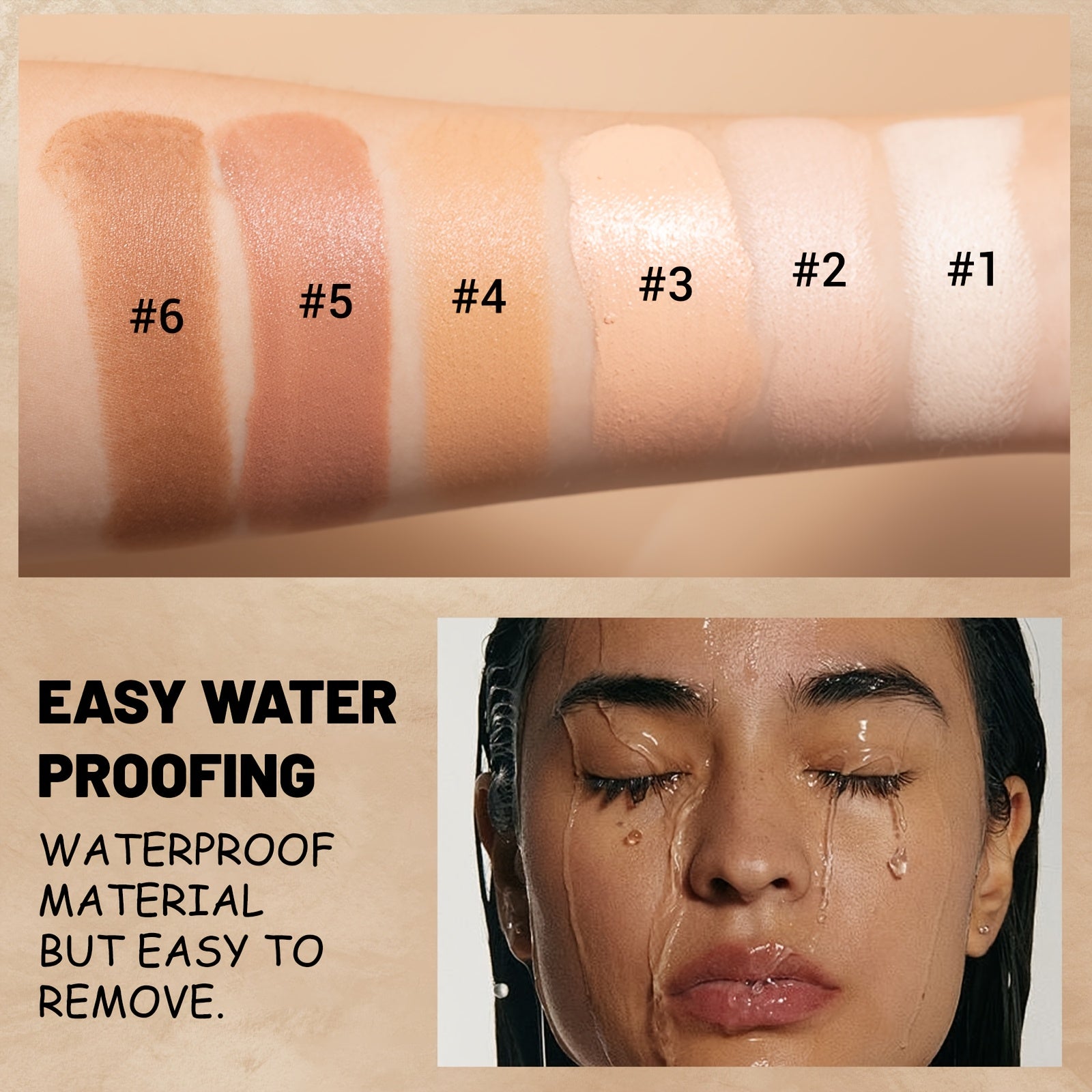 Wasserfester Dual-Endes Pinsel Roségoldener für Haustiere und Zuhause – Detailansicht 6