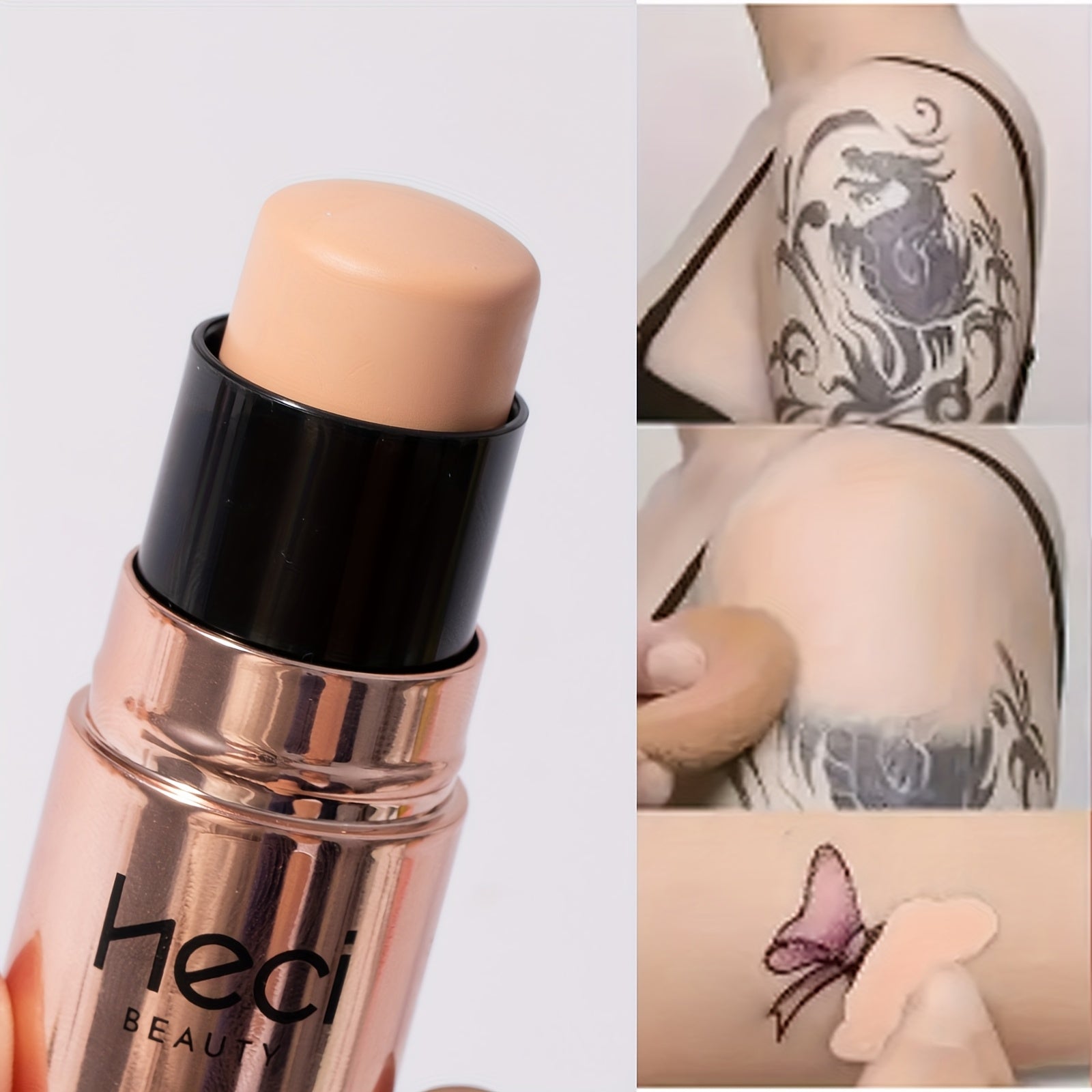 Wasserfester Dual-Endes Pinsel Roségoldener für Haustiere und Zuhause – Detailansicht 14