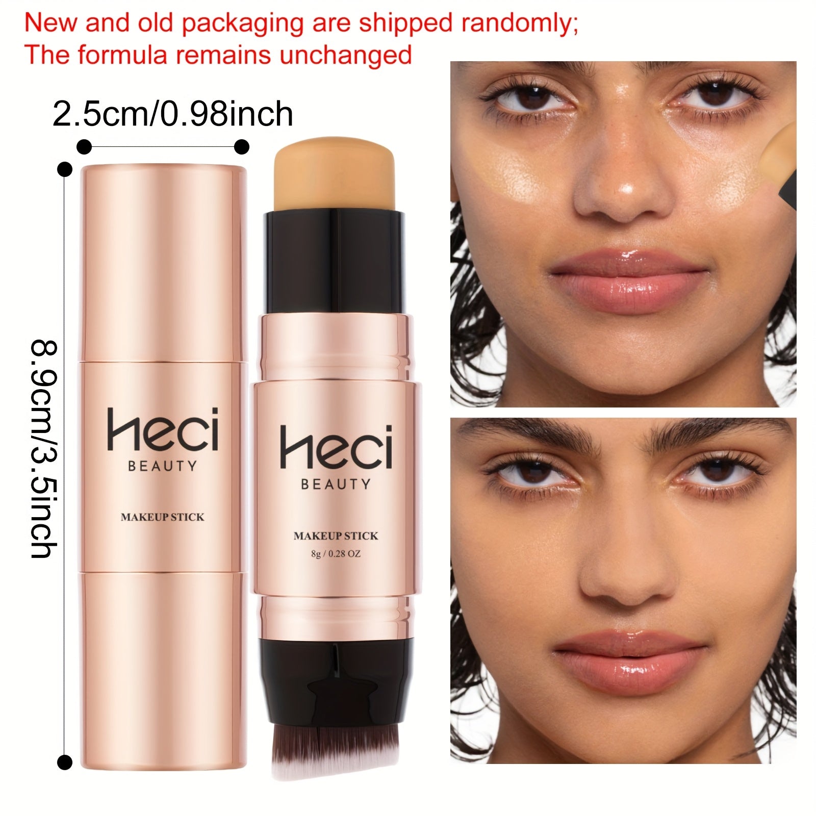 Wasserfester Dual-Endes Pinsel Roségoldener für Haustiere und Zuhause – Detailansicht 16