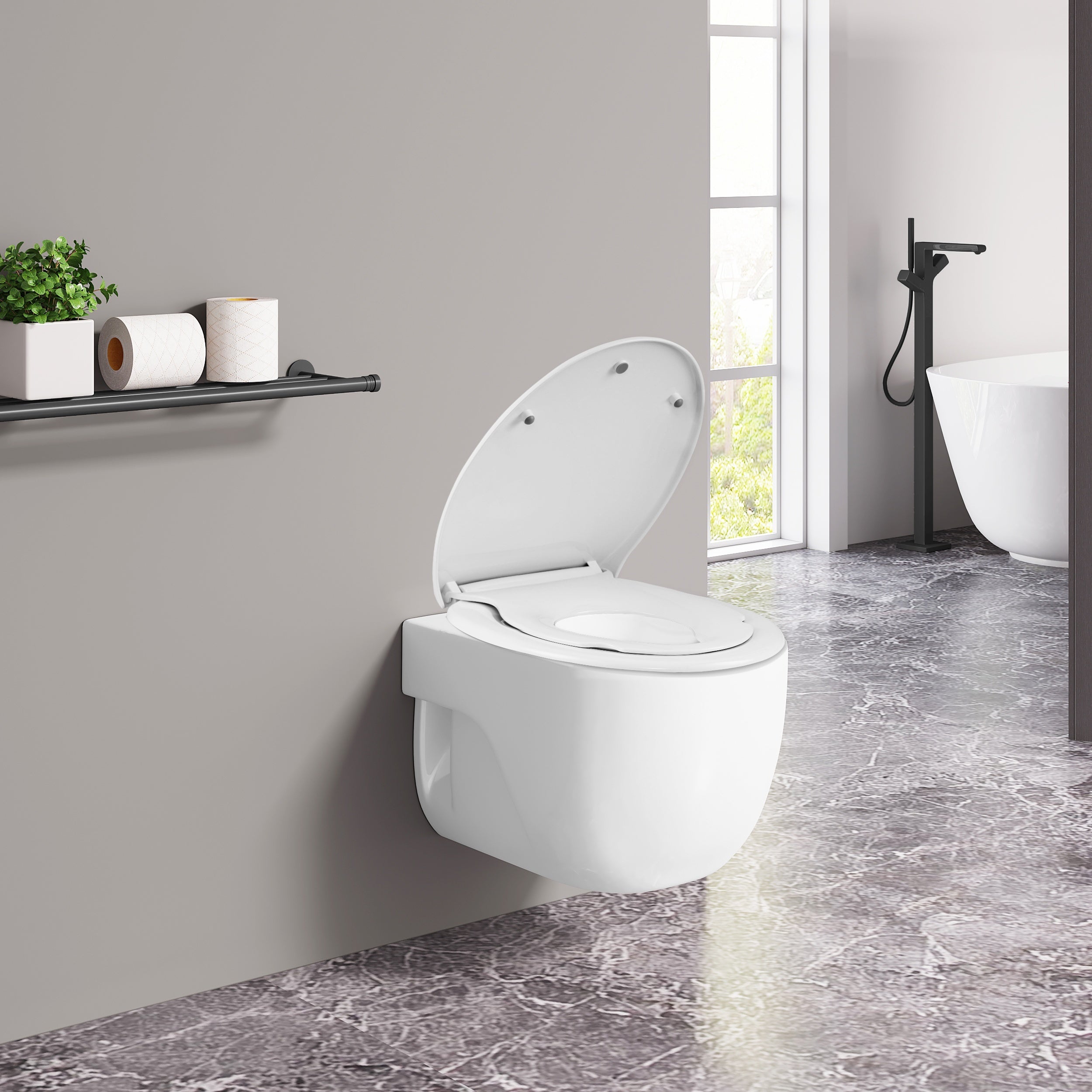 WC-Deckel, 1 Stk für Alltag und Zuhause – Hauptansicht