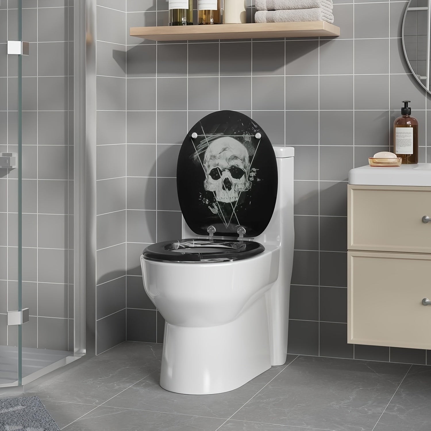 WC-Deckel, 1 Stk für Alltag und Zuhause – Detailansicht 8