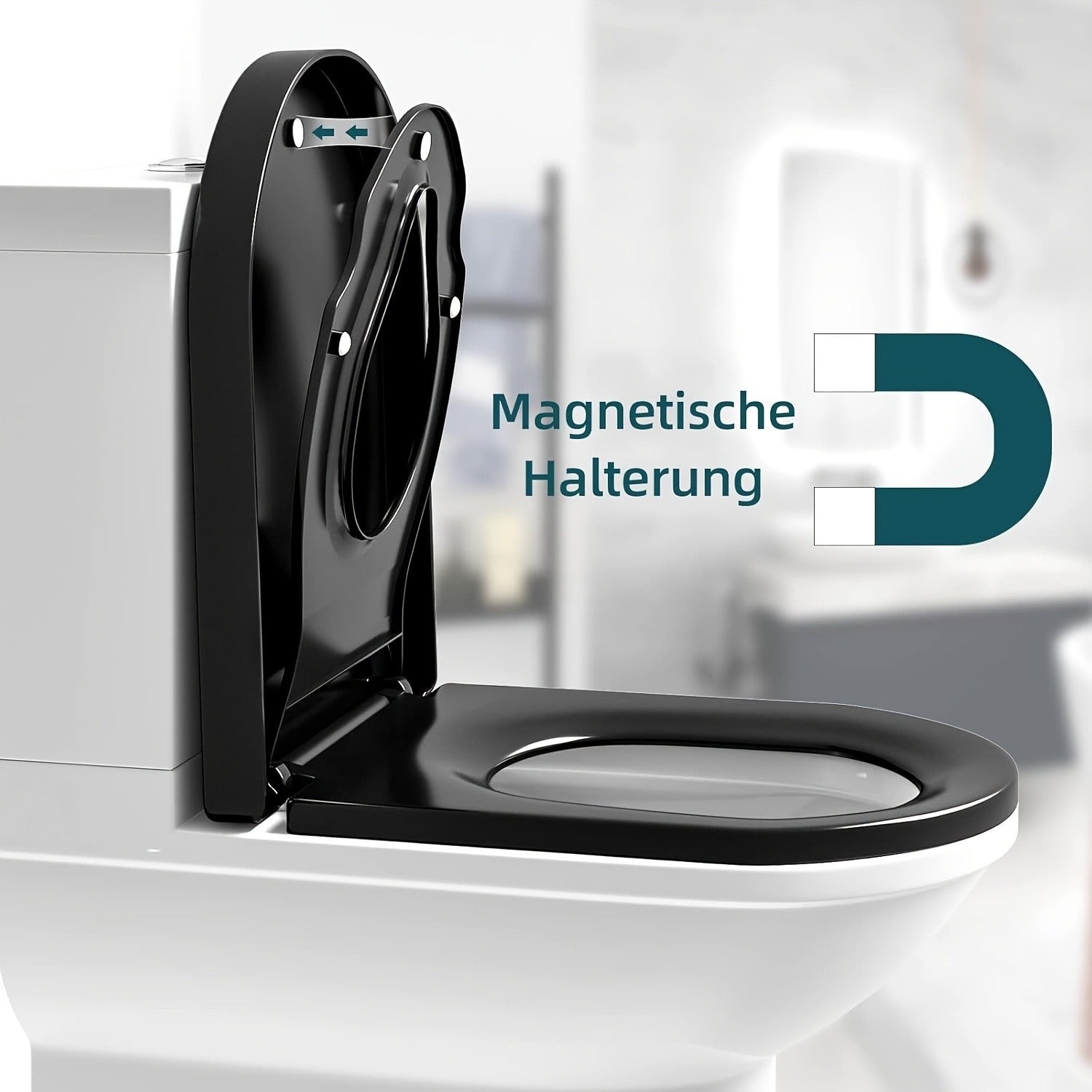 WC-Papiersitze, Schwarz für Alltag und Zuhause – Detailansicht 7