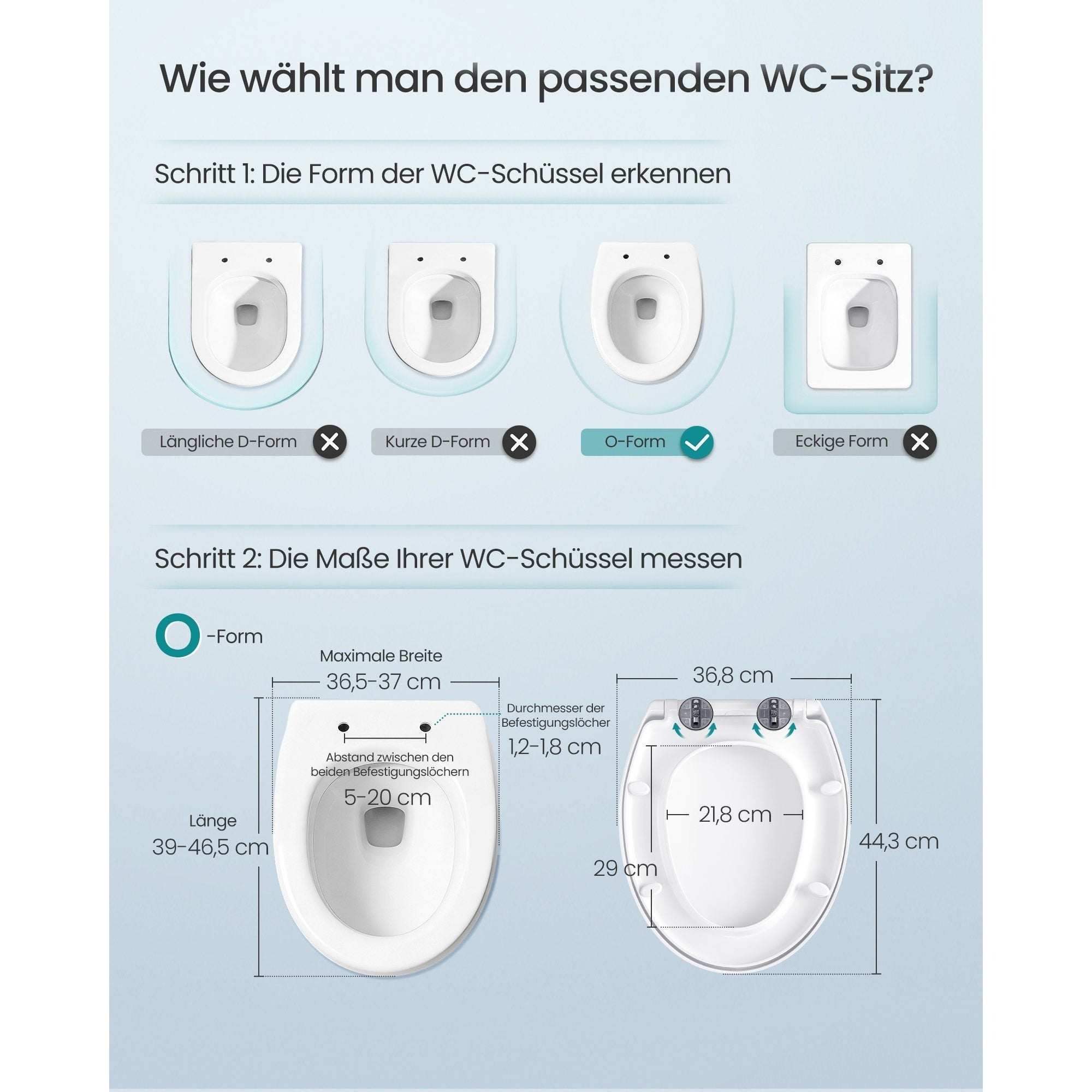 WC-Sitz, Kunststoff für Fahrzeug und unterwegs – Detailansicht 6