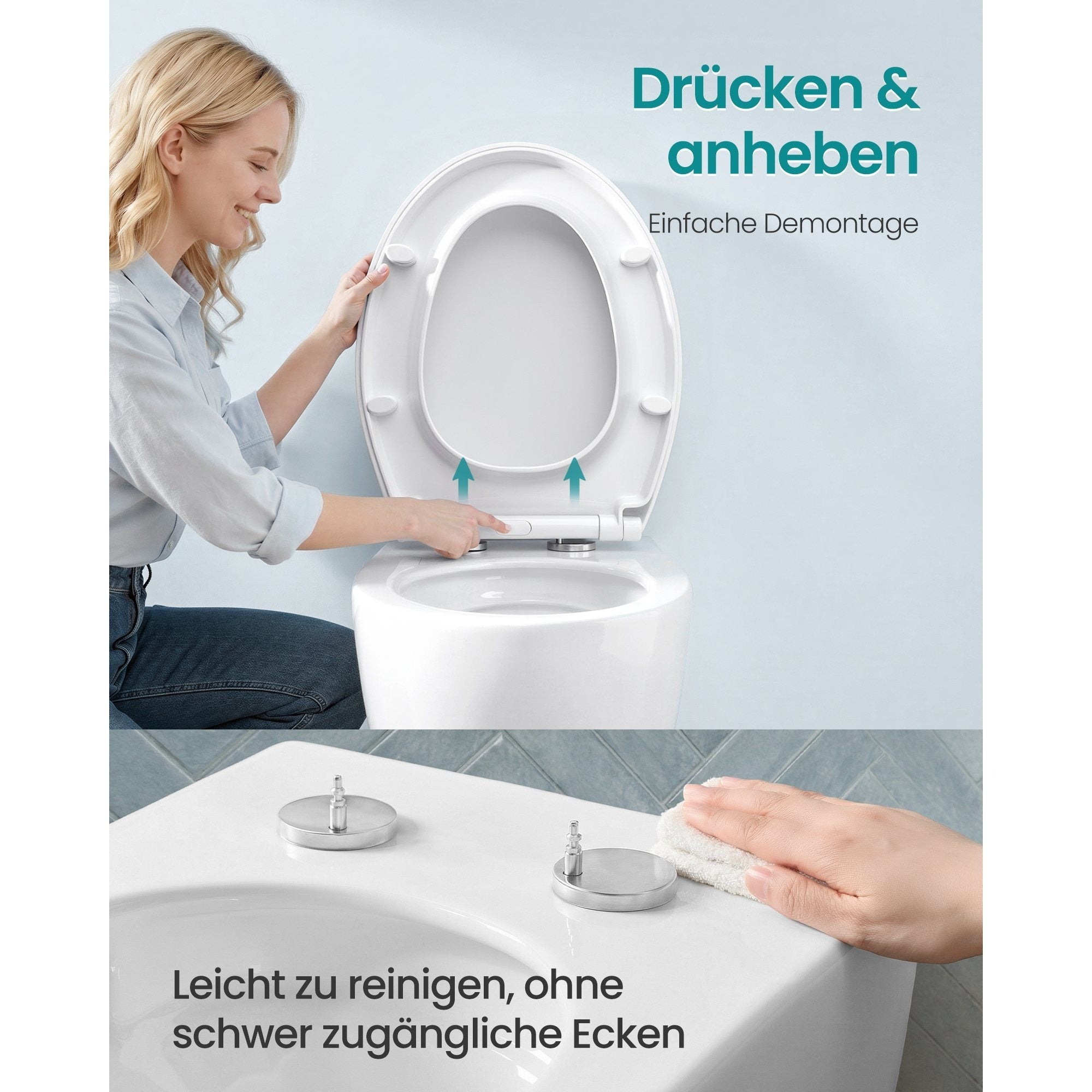 WC-Sitz, Kunststoff für Fahrzeug und unterwegs – Detailansicht 10