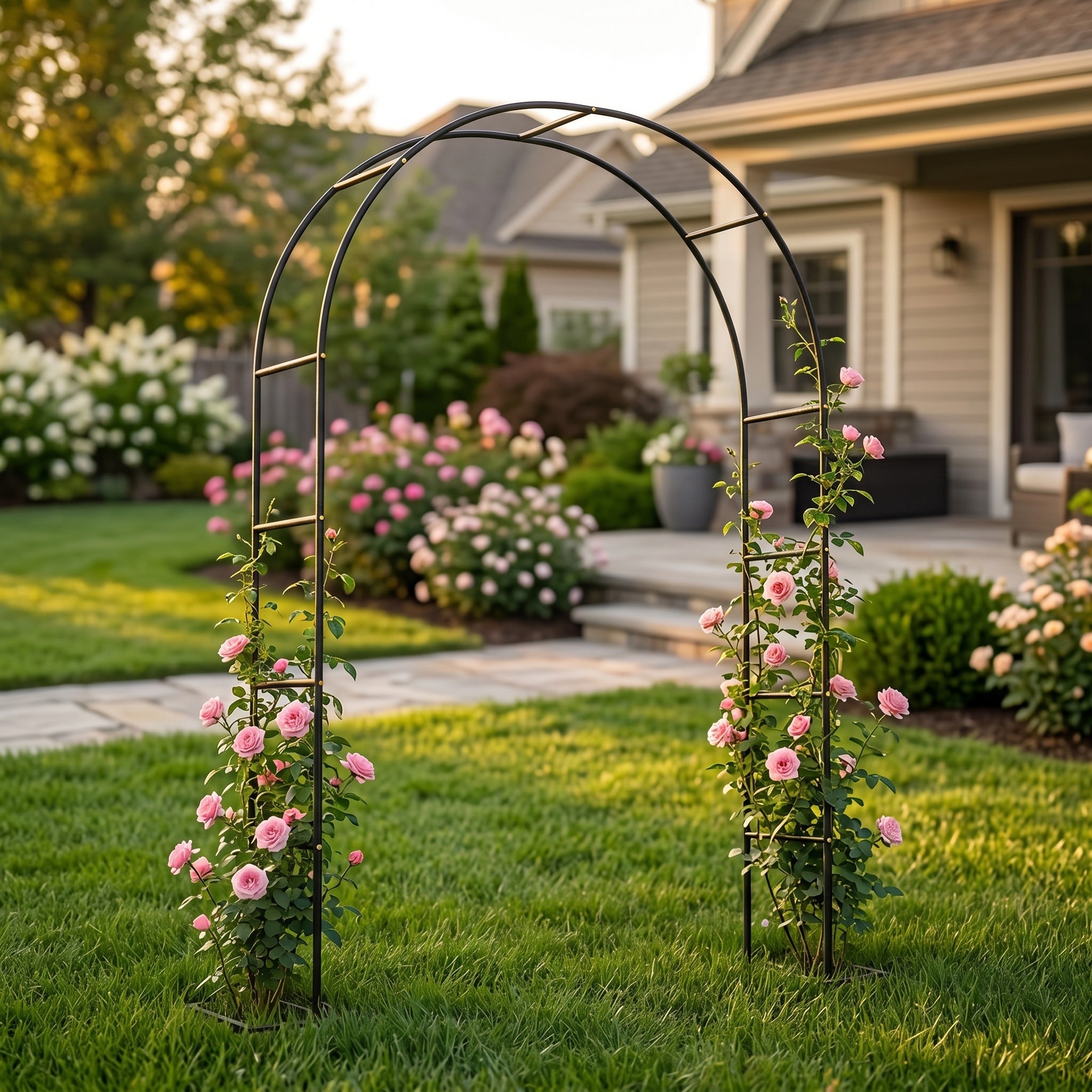 Wein, 192×43×240cm für Garten und Terrasse – Detailansicht 2