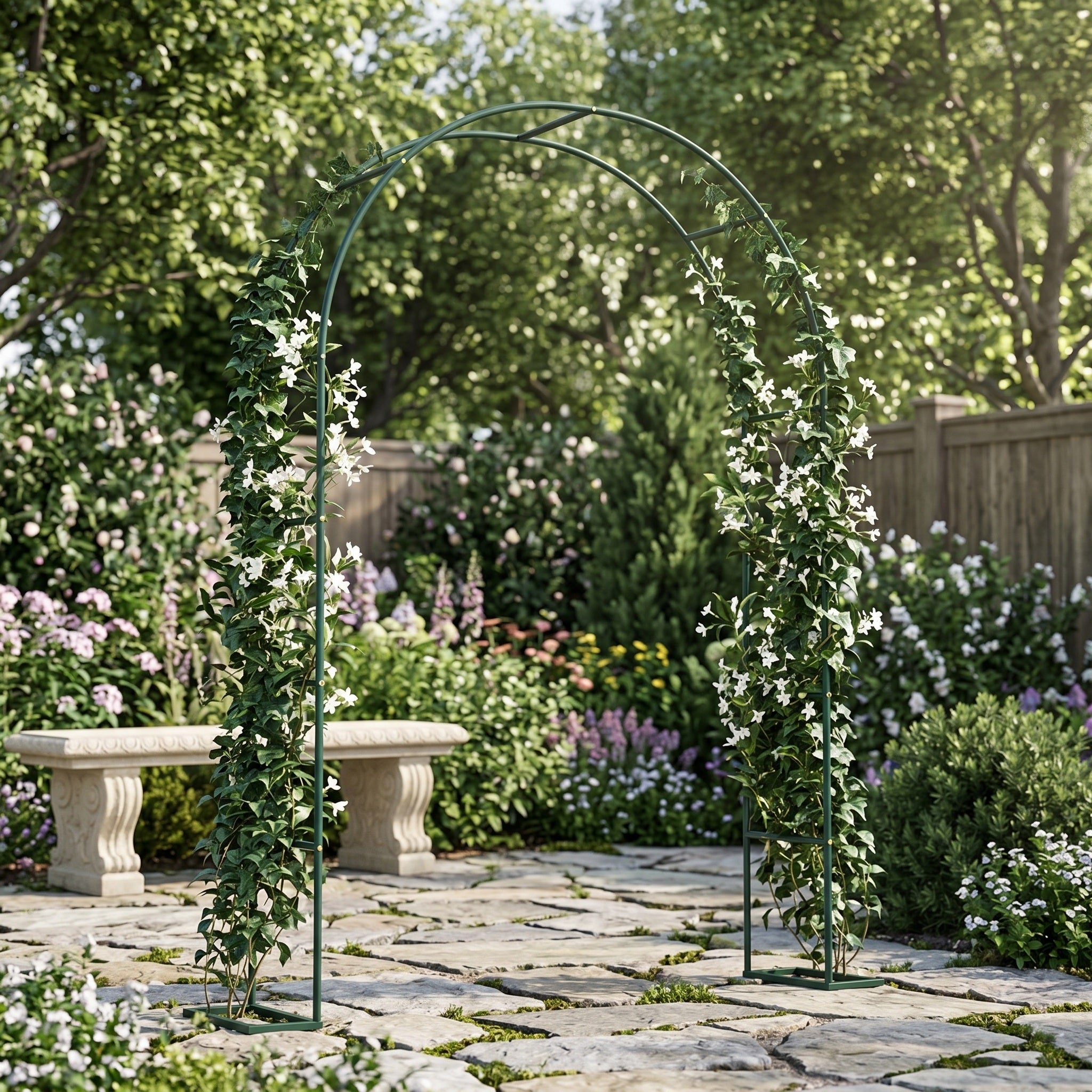 Wein, 192×43×240cm für Garten und Terrasse – Detailansicht 8