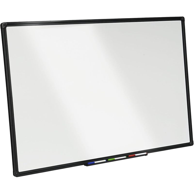 Whiteboard Magnettafel, schwarzer Rahmen für Büro und Homeoffice – Detailansicht 40