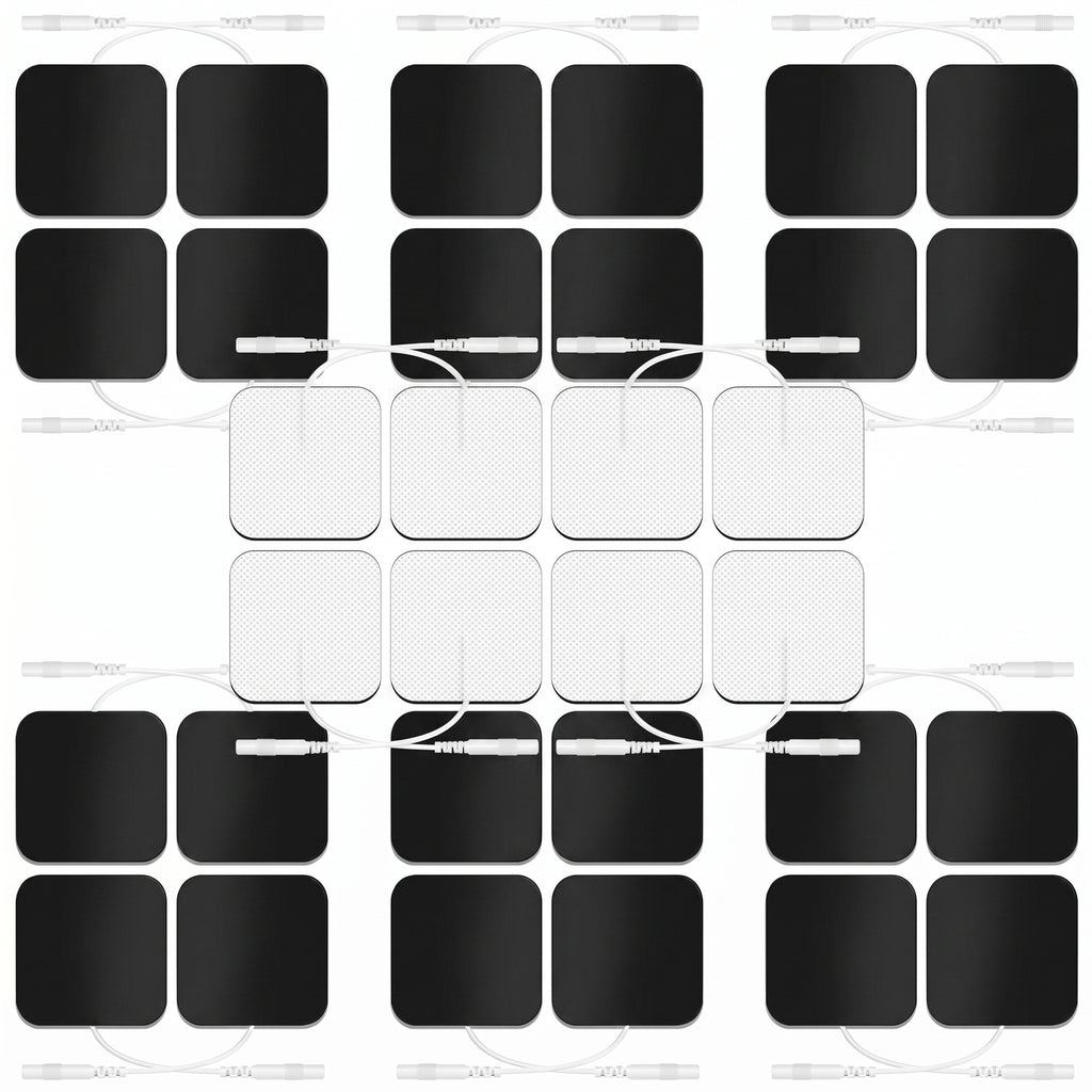 wiederverwendbare Elektrodenpads, 2mm für TENS und EMS Geräte – Detailansicht 4