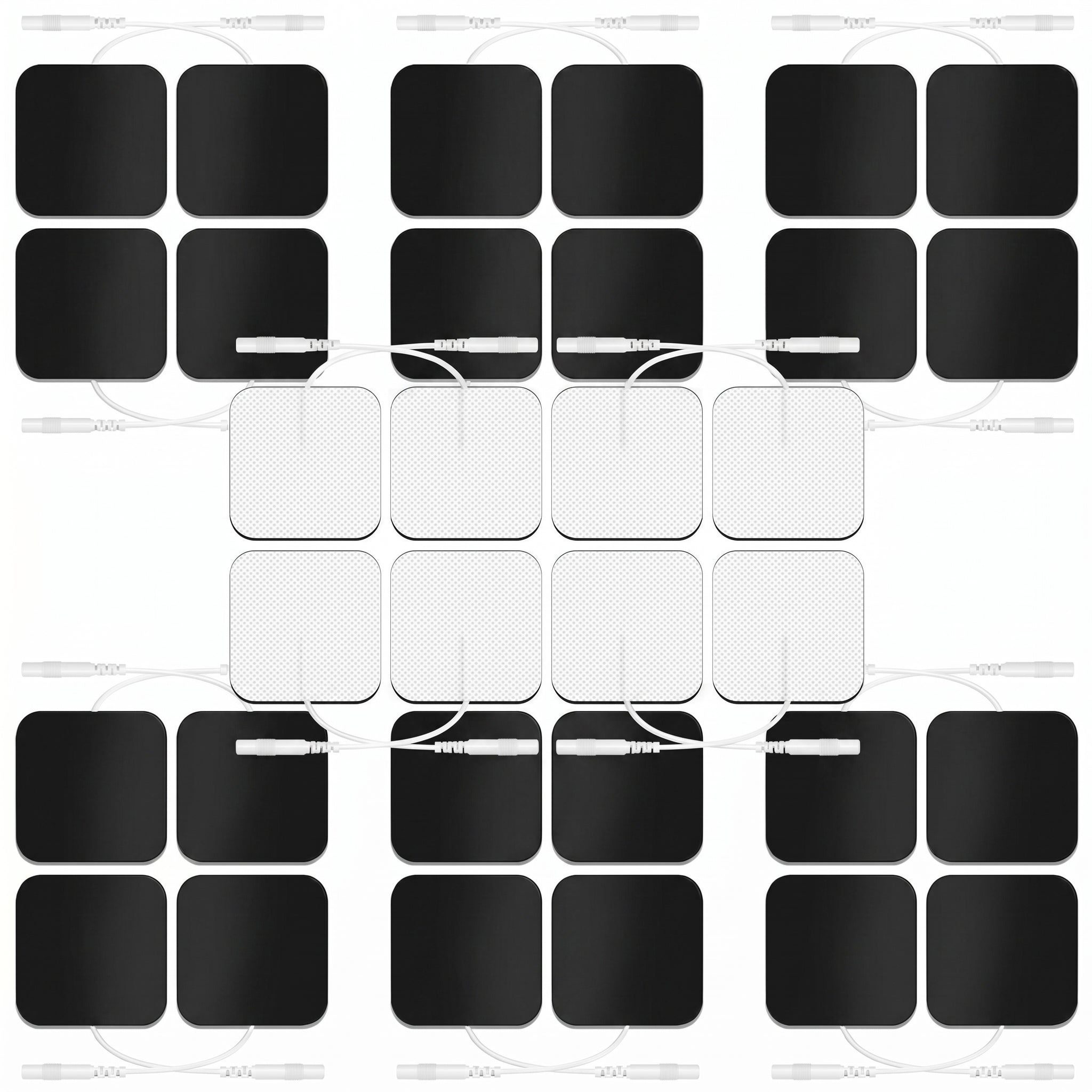 wiederverwendbare Elektrodenpads, 2mm für TENS und EMS Geräte – Detailansicht 4