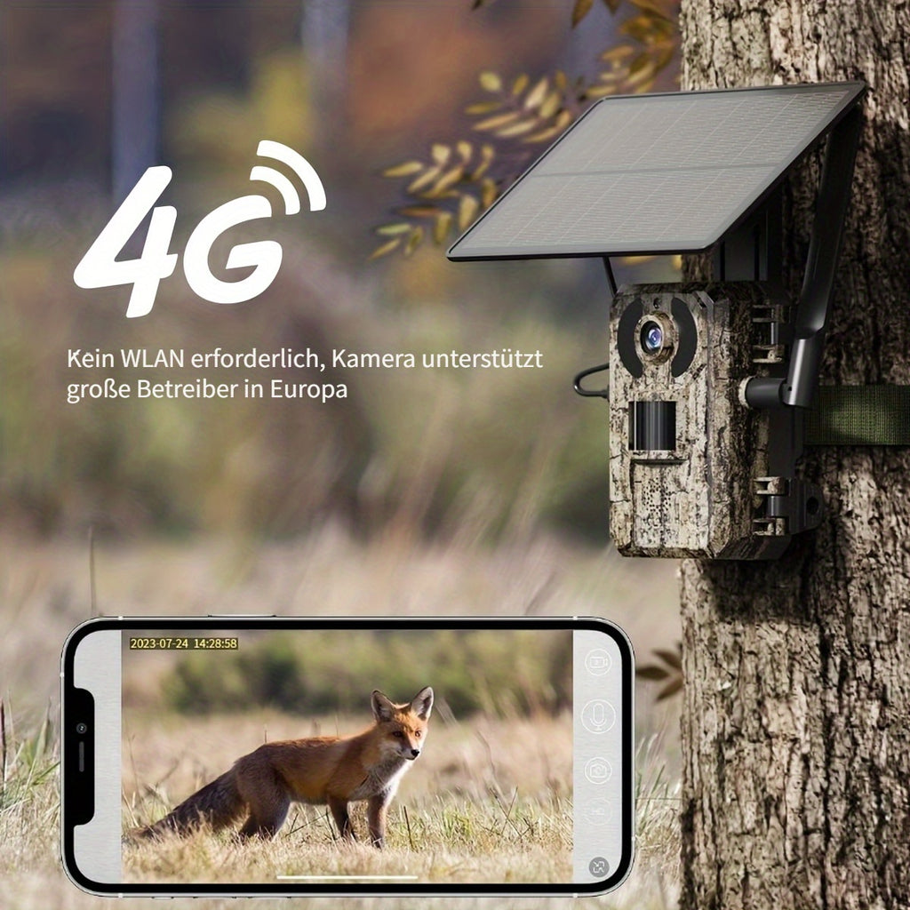 Wildkamera, 24/7 Überwachung für unterwegs und Handy Wiedergabe – Hauptansicht
