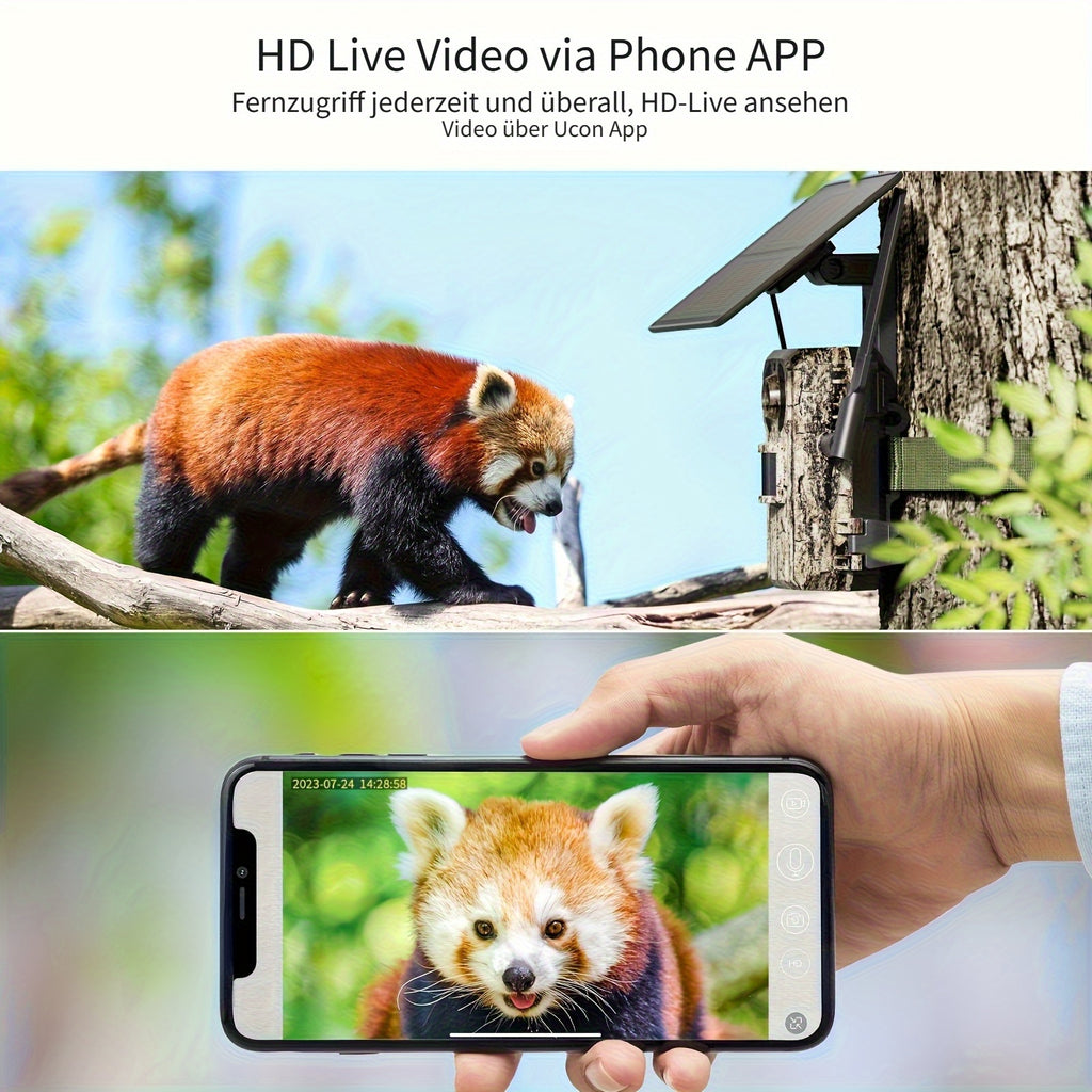 Wildkamera, 24/7 Überwachung für unterwegs und Handy Wiedergabe – Detailansicht 9