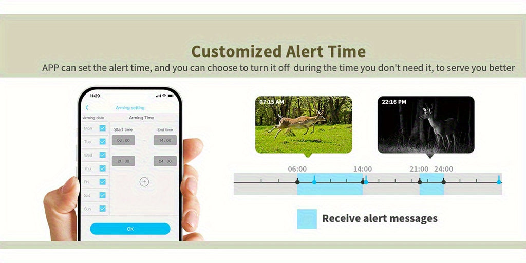 Wildkamera, 24/7 Überwachung für unterwegs und Handy Wiedergabe – Detailansicht 18