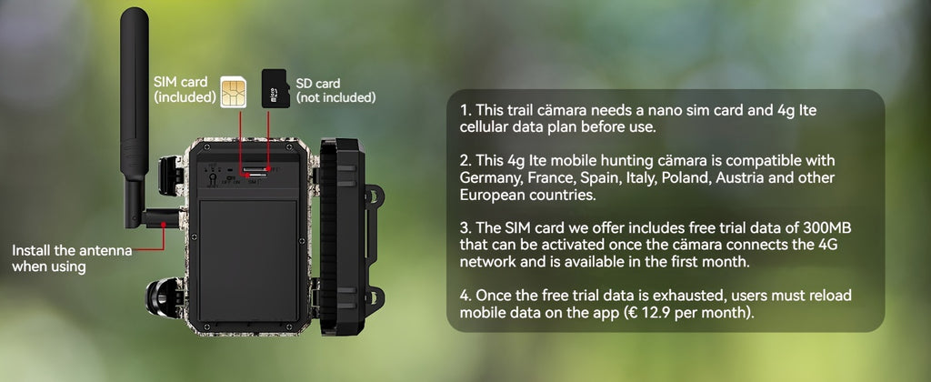 Wildkamera, 3G für Zuhause und unterwegs – Detailansicht 12