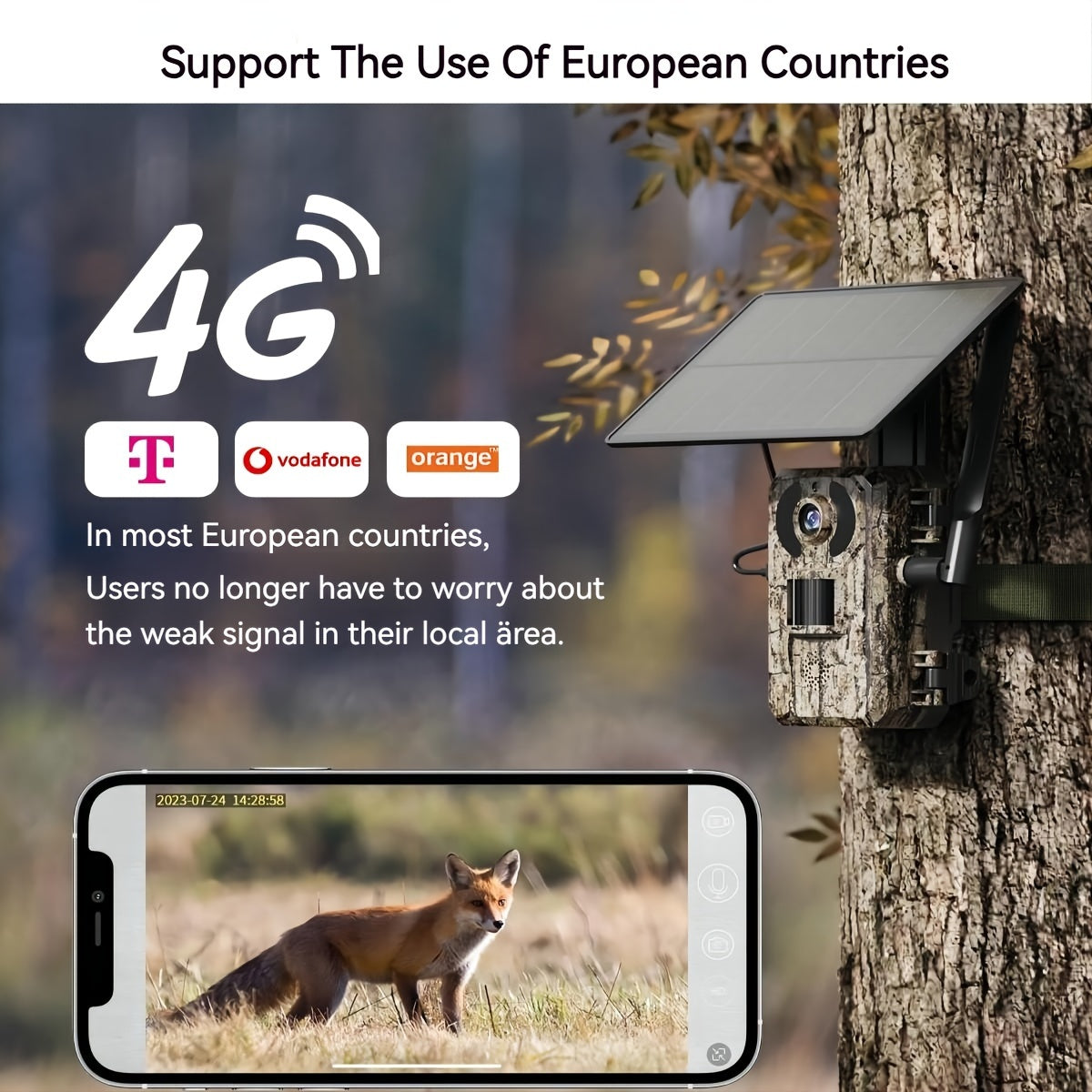 Wildkamera, 4G für unterwegs – Detailansicht 5