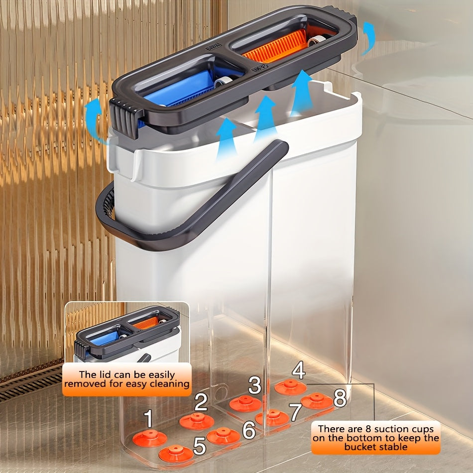 Wischmopp-Set, 33 cm für Zuhause und Vorratsraum – Detailansicht 4