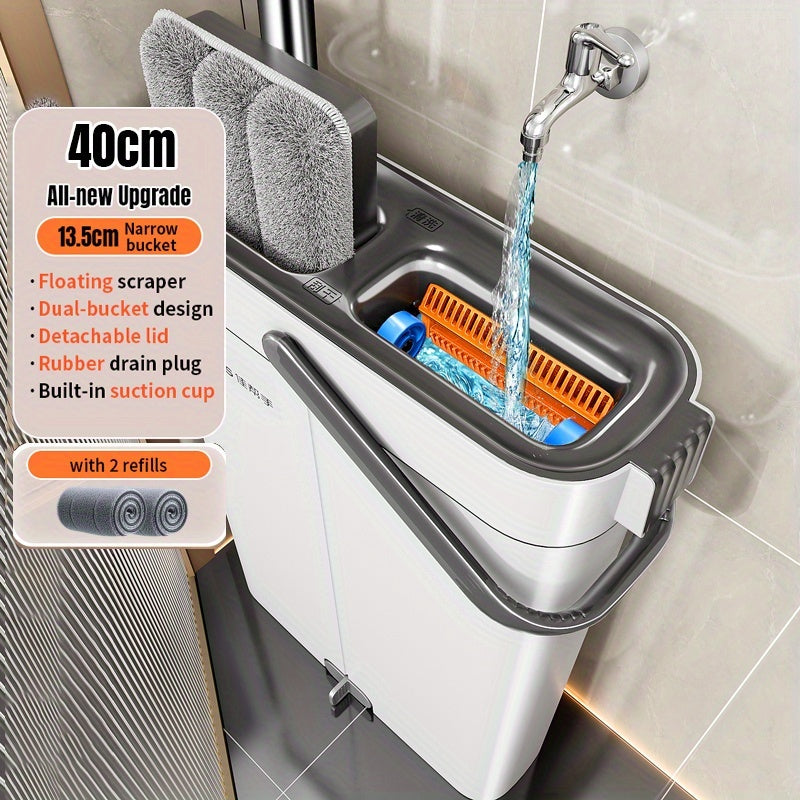 Wischmopp-Set, 33 cm für Zuhause und Vorratsraum – Detailansicht 5