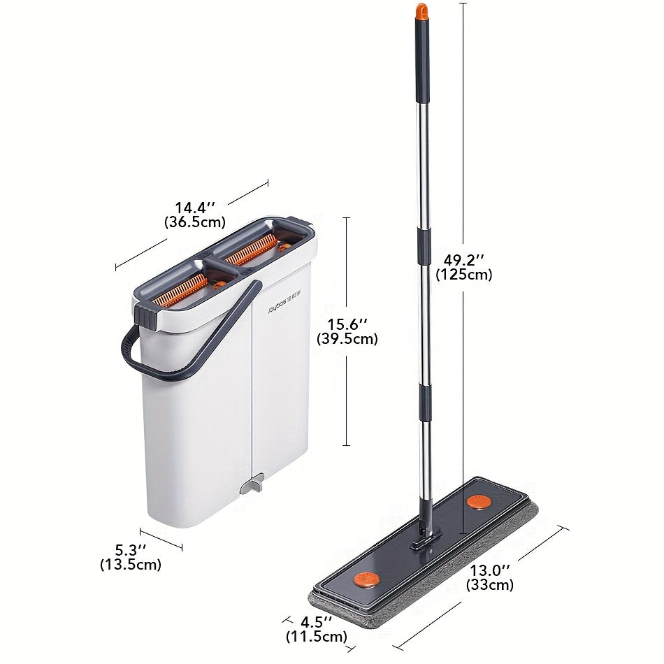 Wischmopp-Set, 33 cm für Zuhause und Vorratsraum – Detailansicht 6