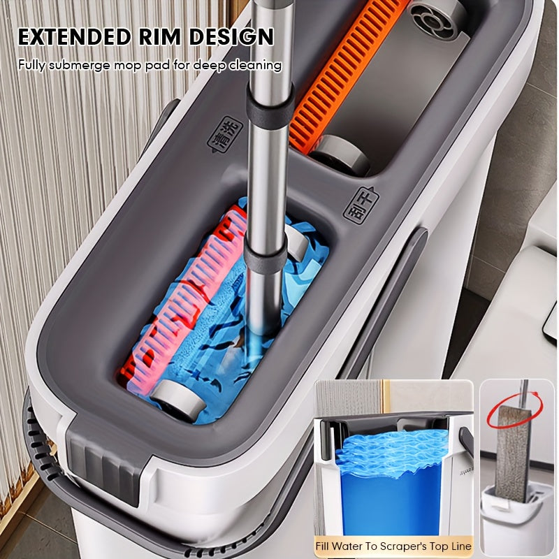 Wischmopp-Set, 33 cm für Zuhause und Vorratsraum – Detailansicht 7